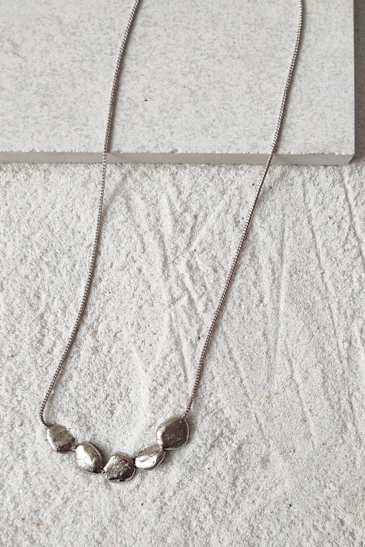 Mea Silver Necklace