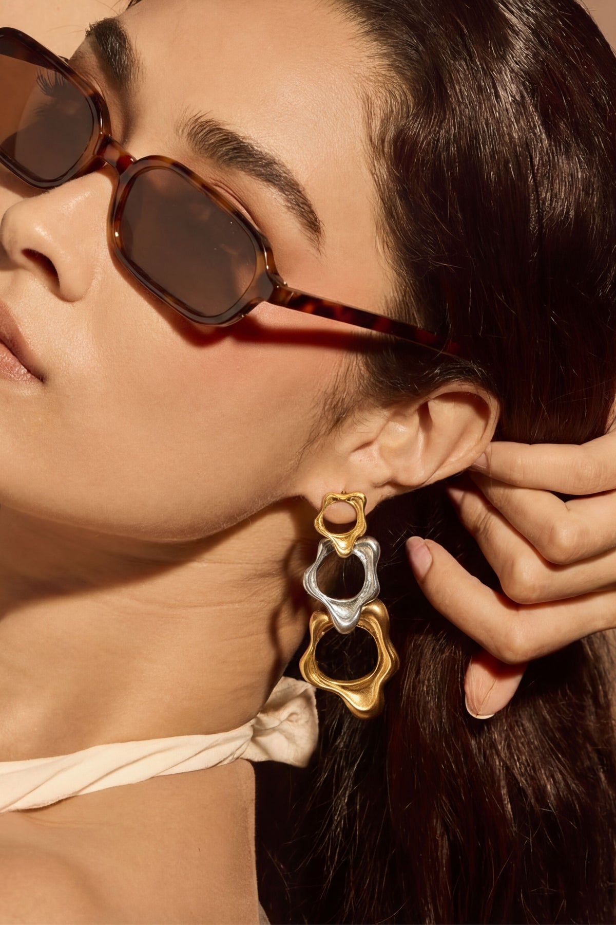 Fluid Trio Earring