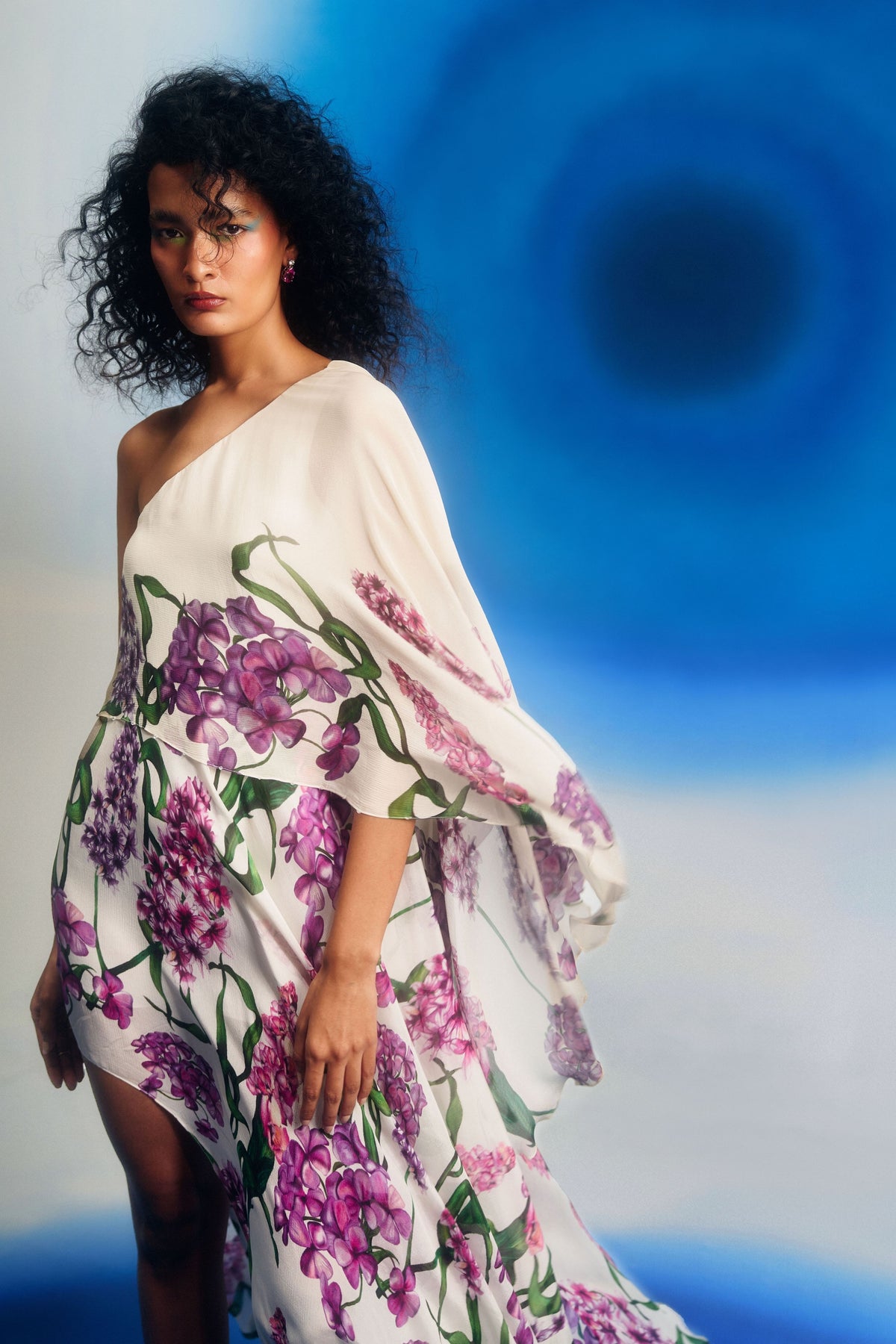 Asymmetric One Shoulder Dress