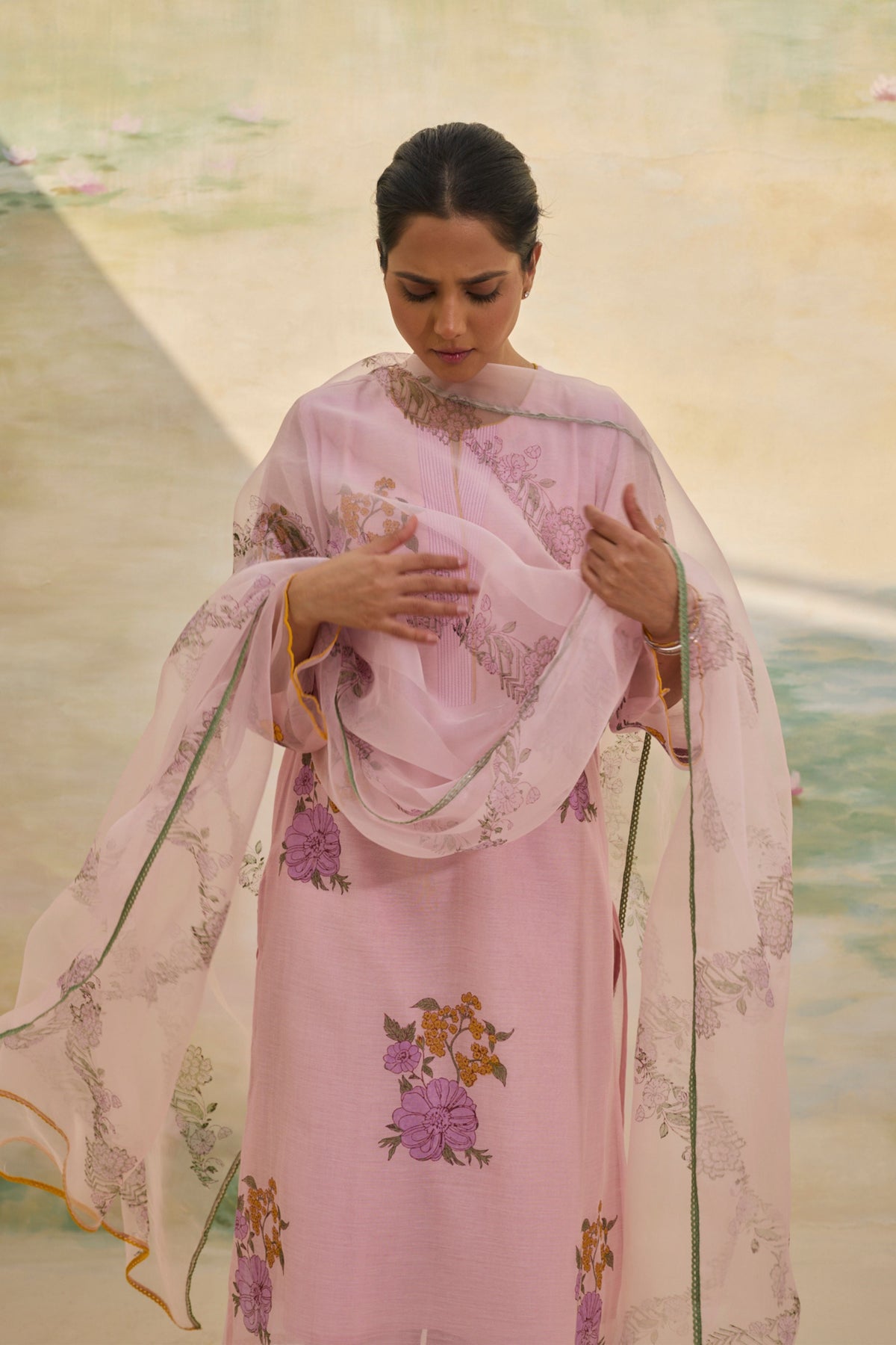 Charm Violet Kurta Set