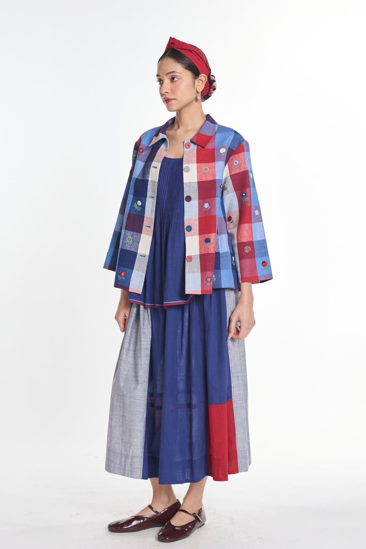 Trientalis Patchwork Skirt