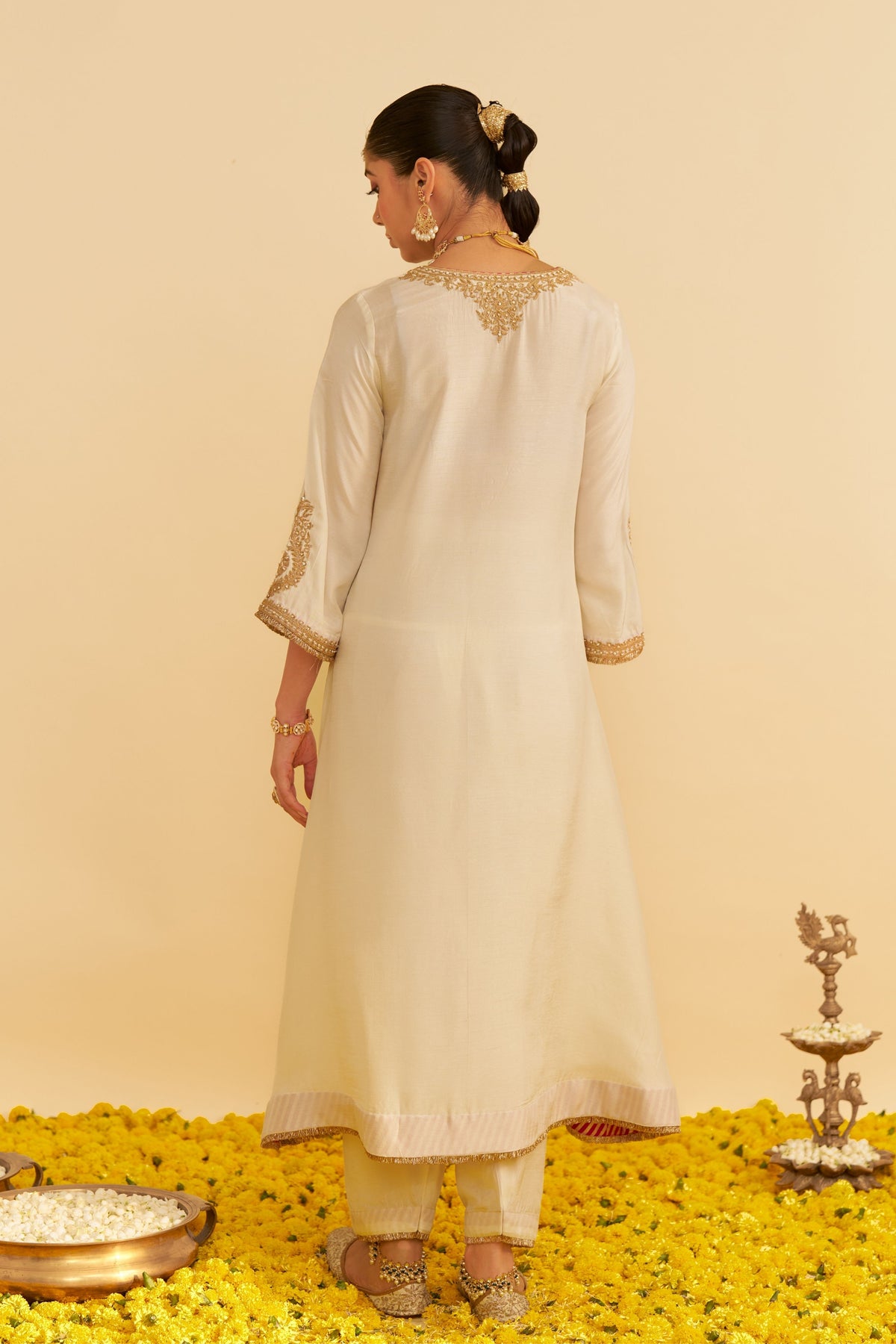 Haayat Ivory Salwar Set