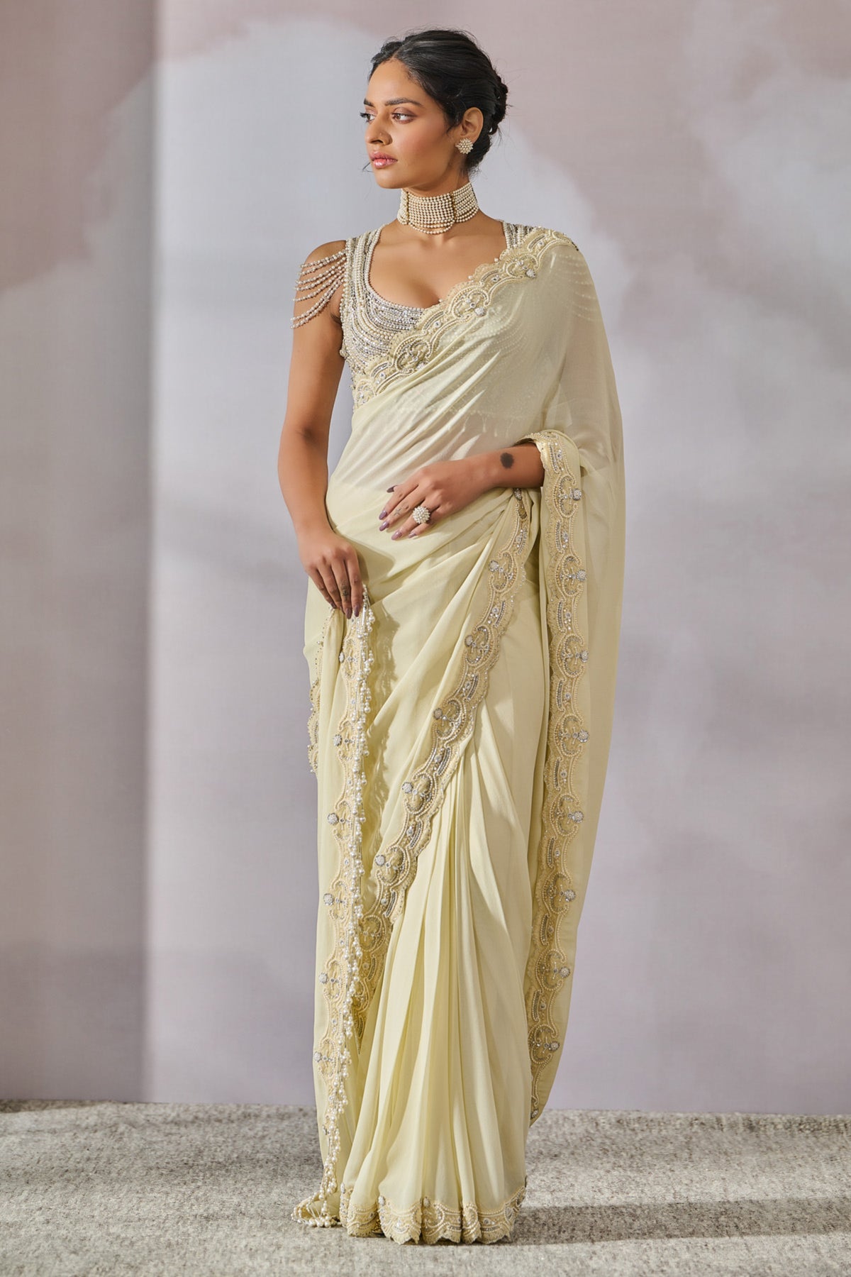 Classic Draped Saree