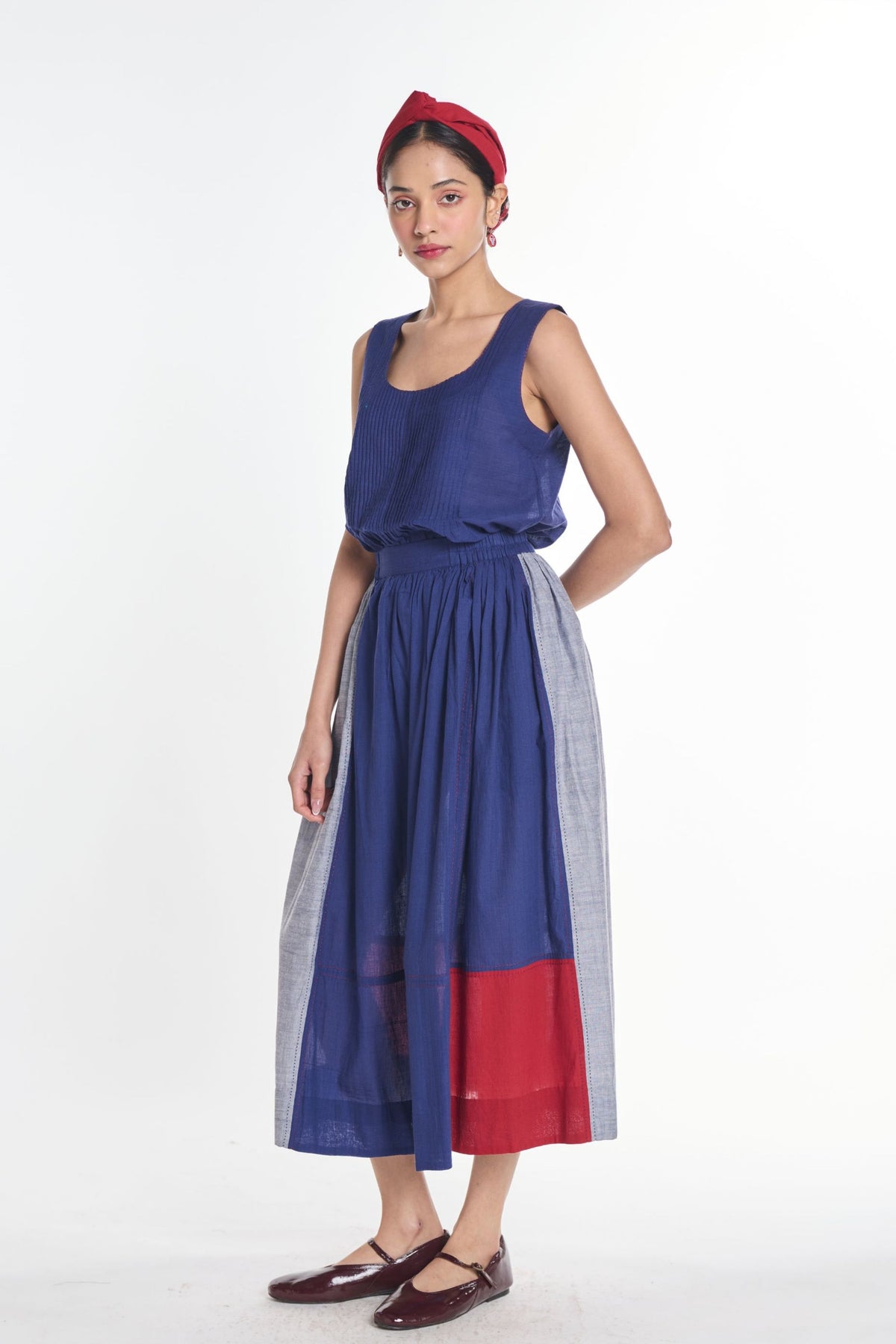 Trientalis Patchwork Skirt