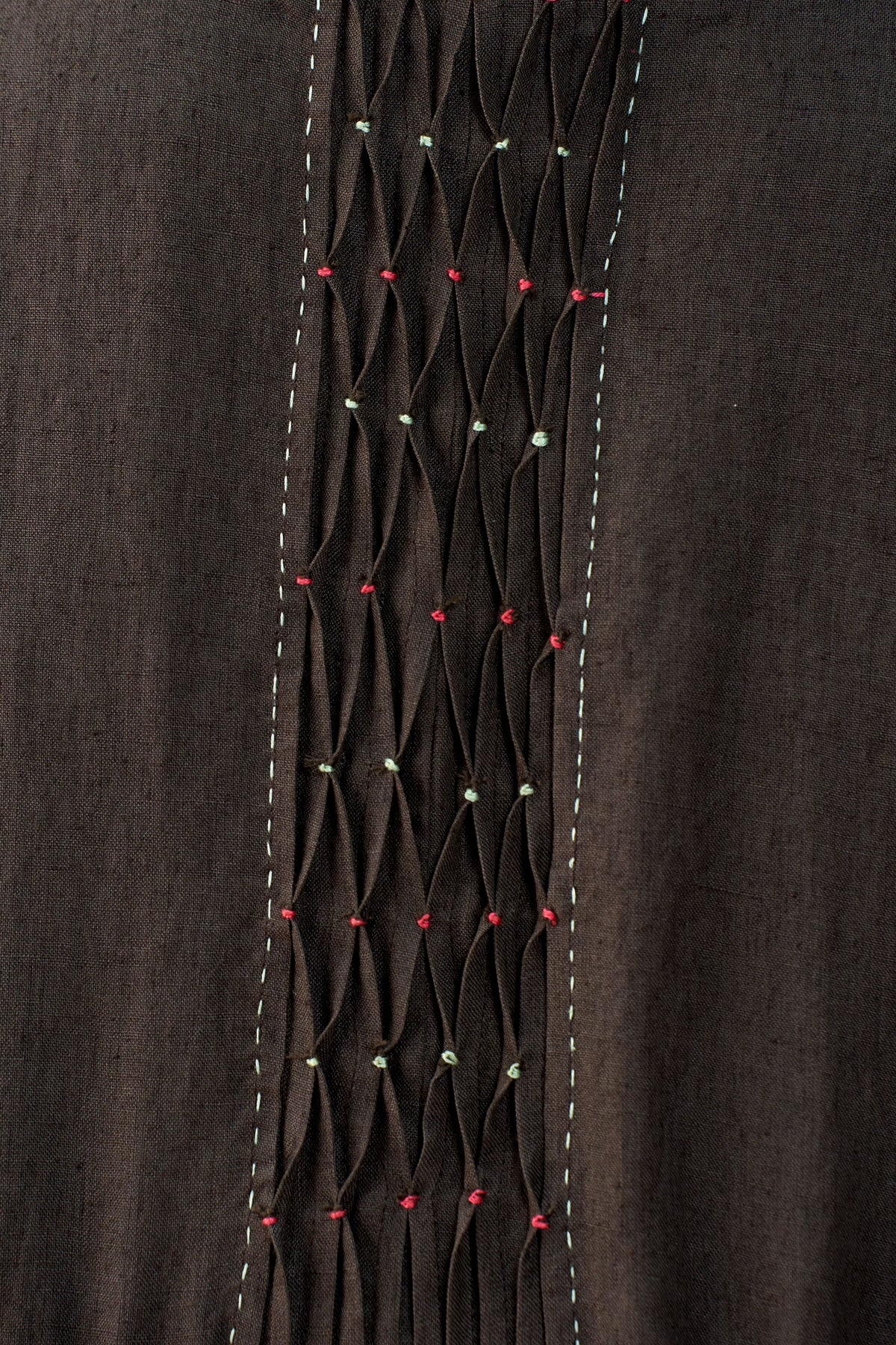 Pollen Ash Black Linen Jacket