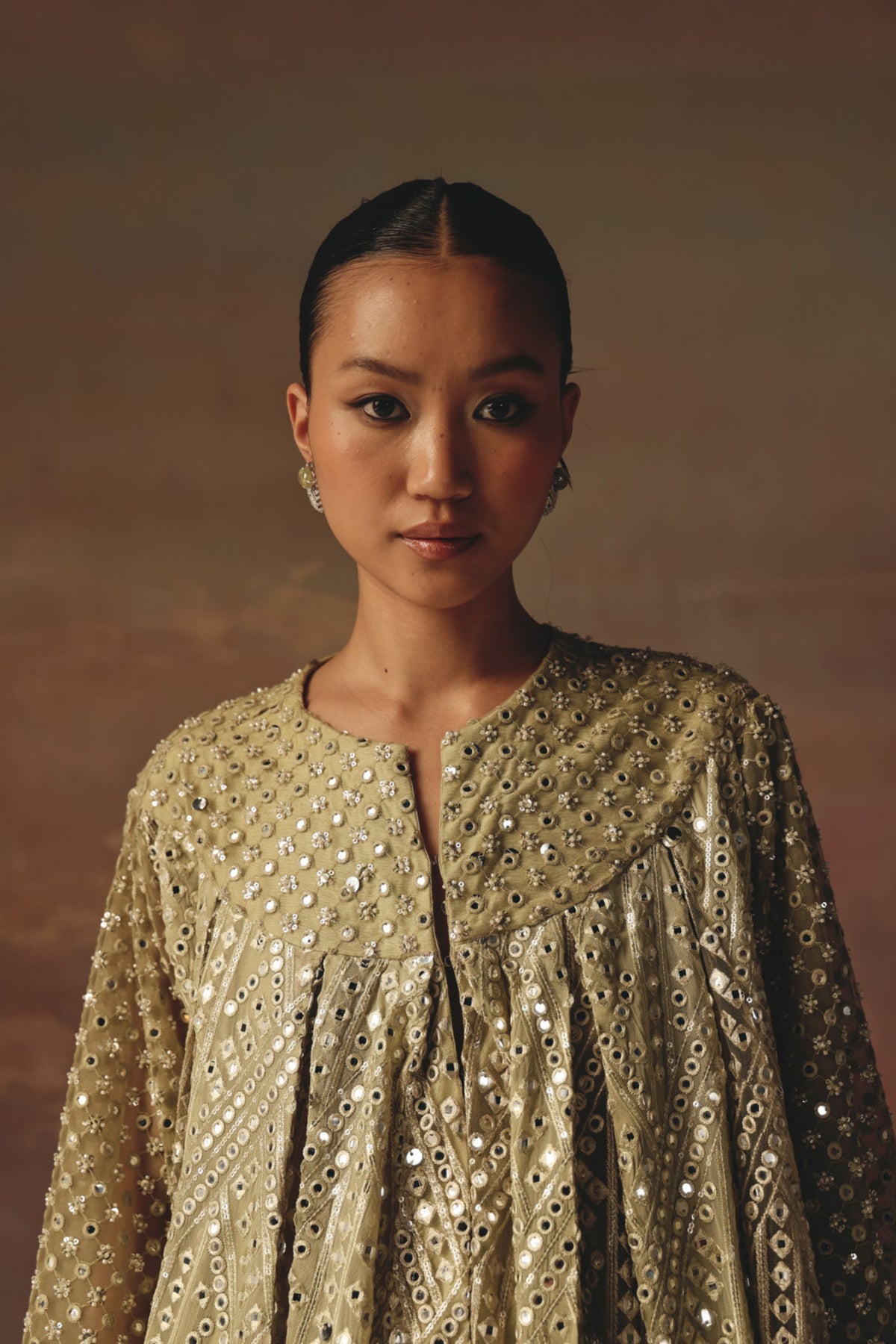 A-line Box Pleat Dress Jacket