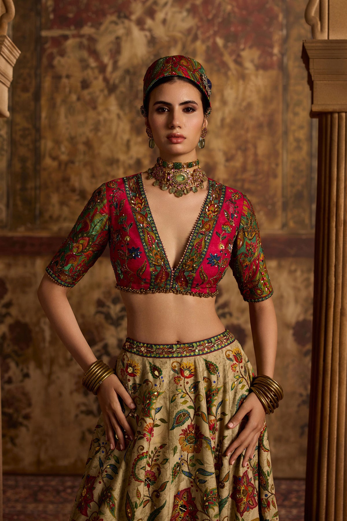 Riddhima Multi Lehenga Set