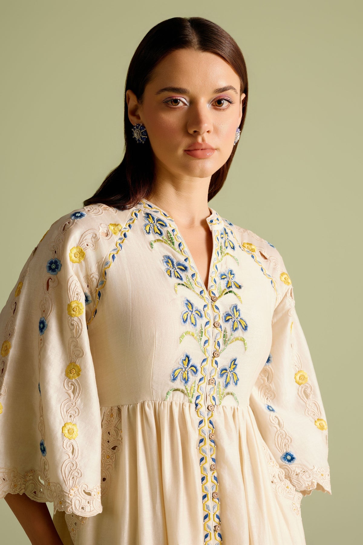 Iris Mosaic Midi Dress