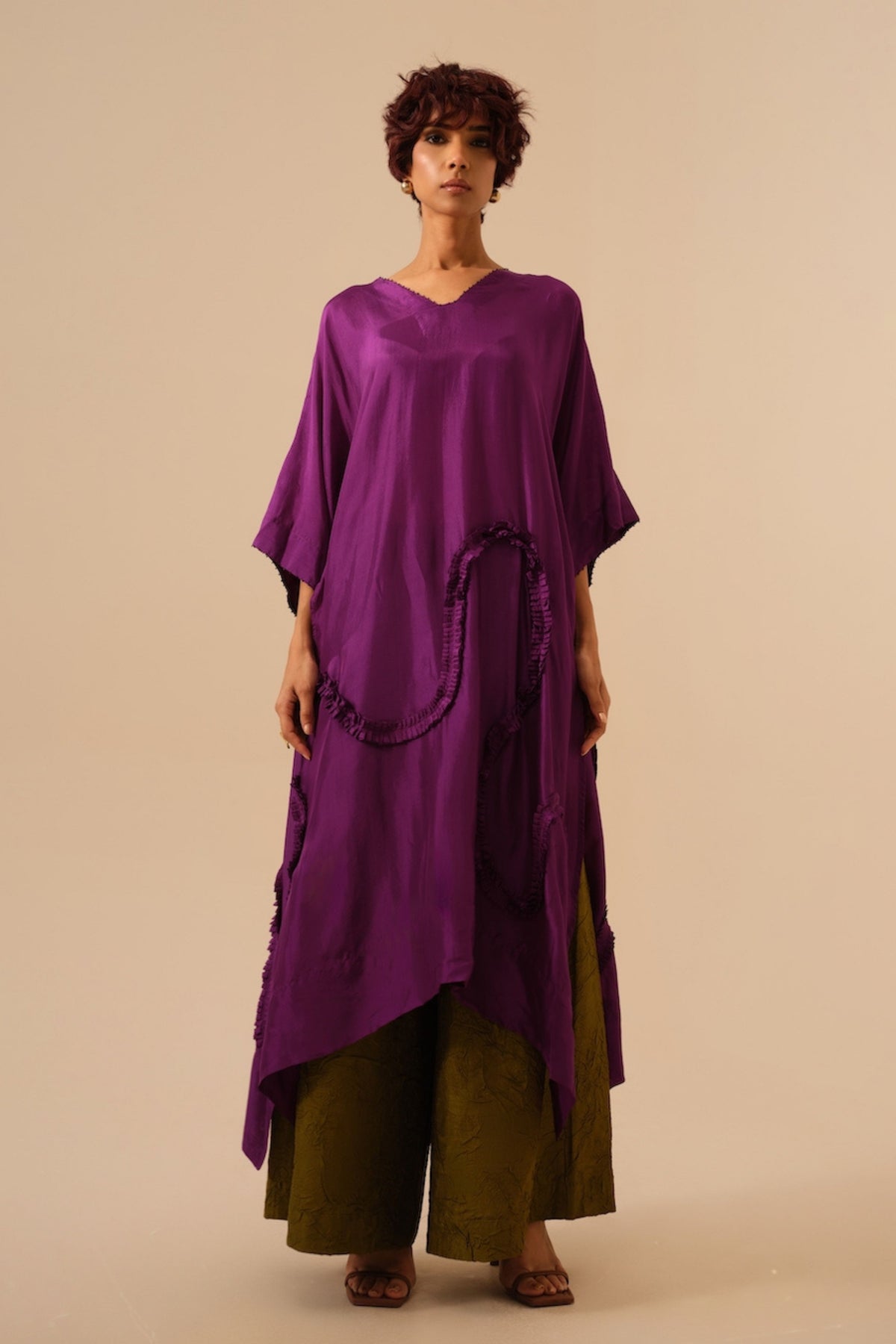 Aubergine Flamingo Tunic