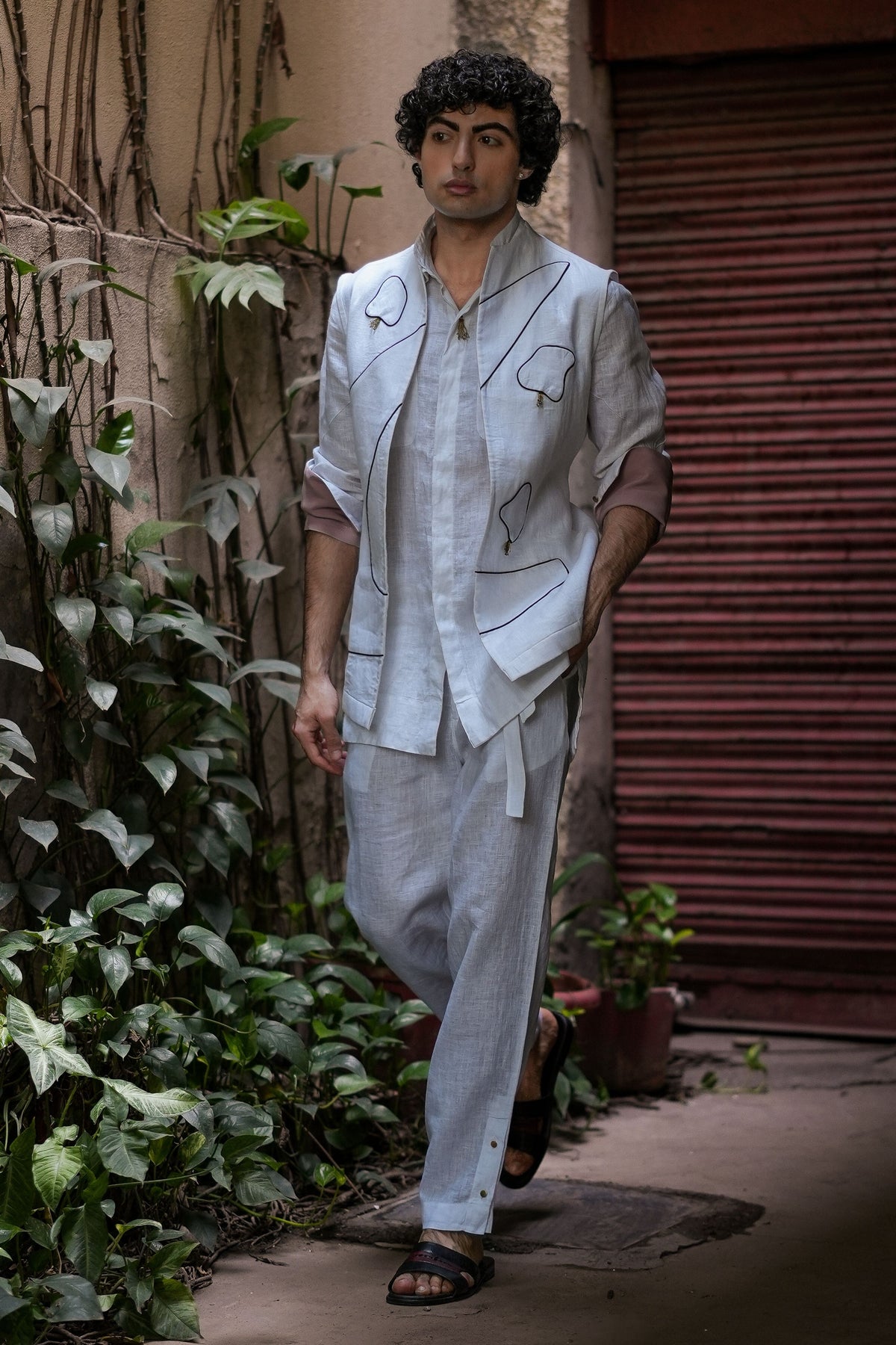 White Allay Shacket Set