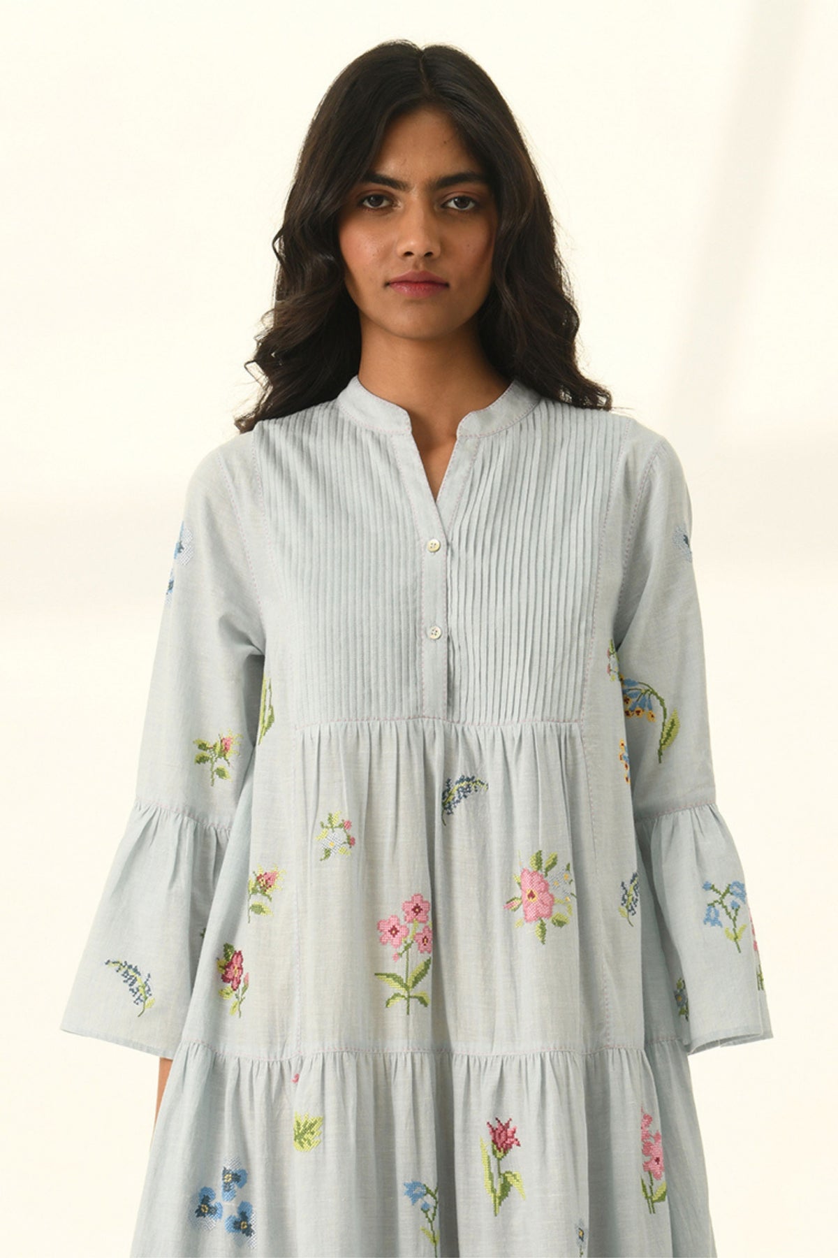 Corymbifera Embroidered Dress