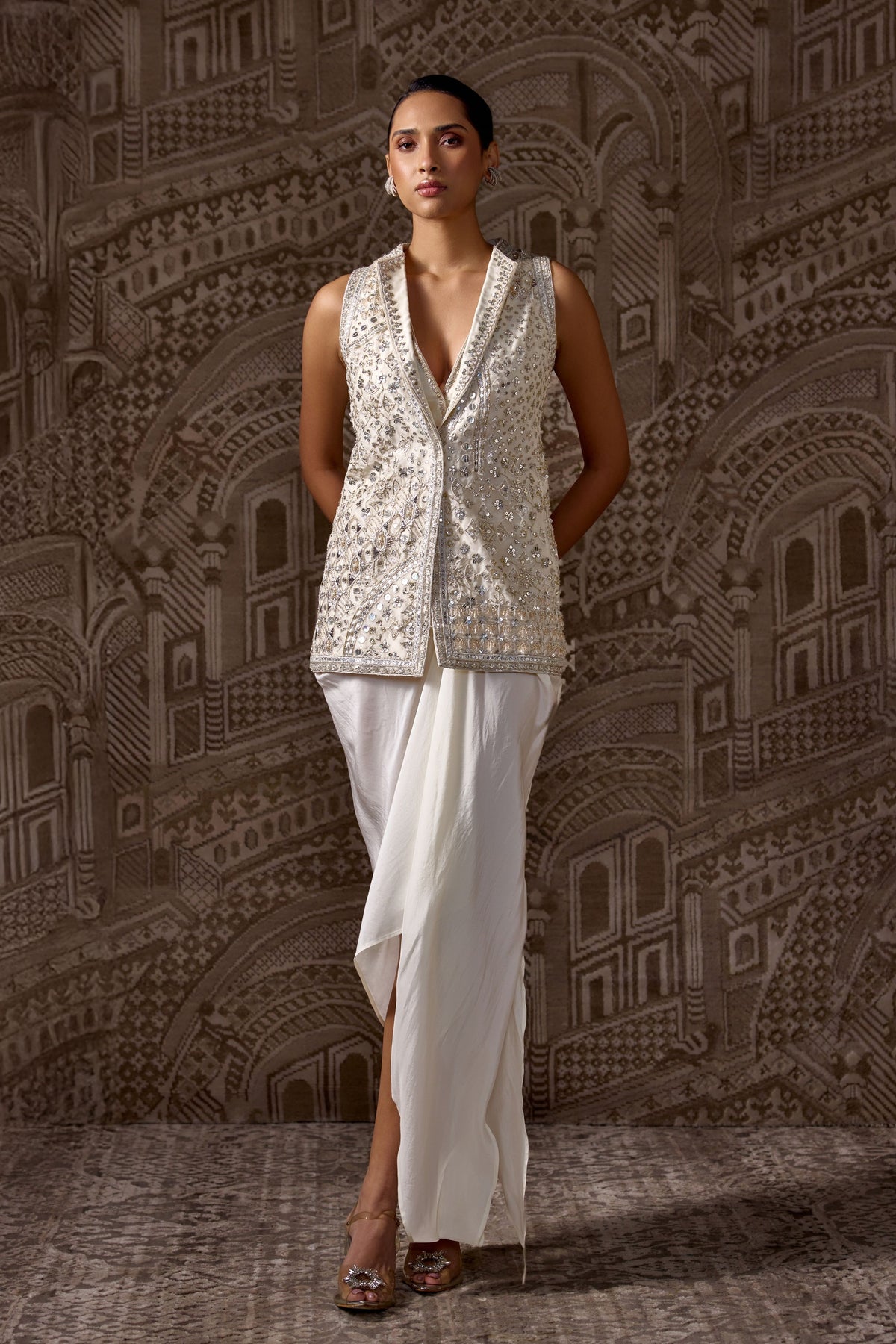 Vestige Jacket Skirt Set