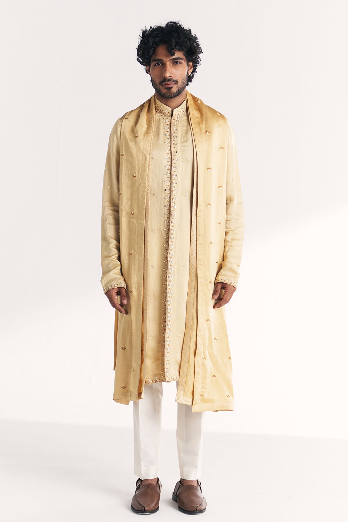Surmayi Yellow Kurta Set