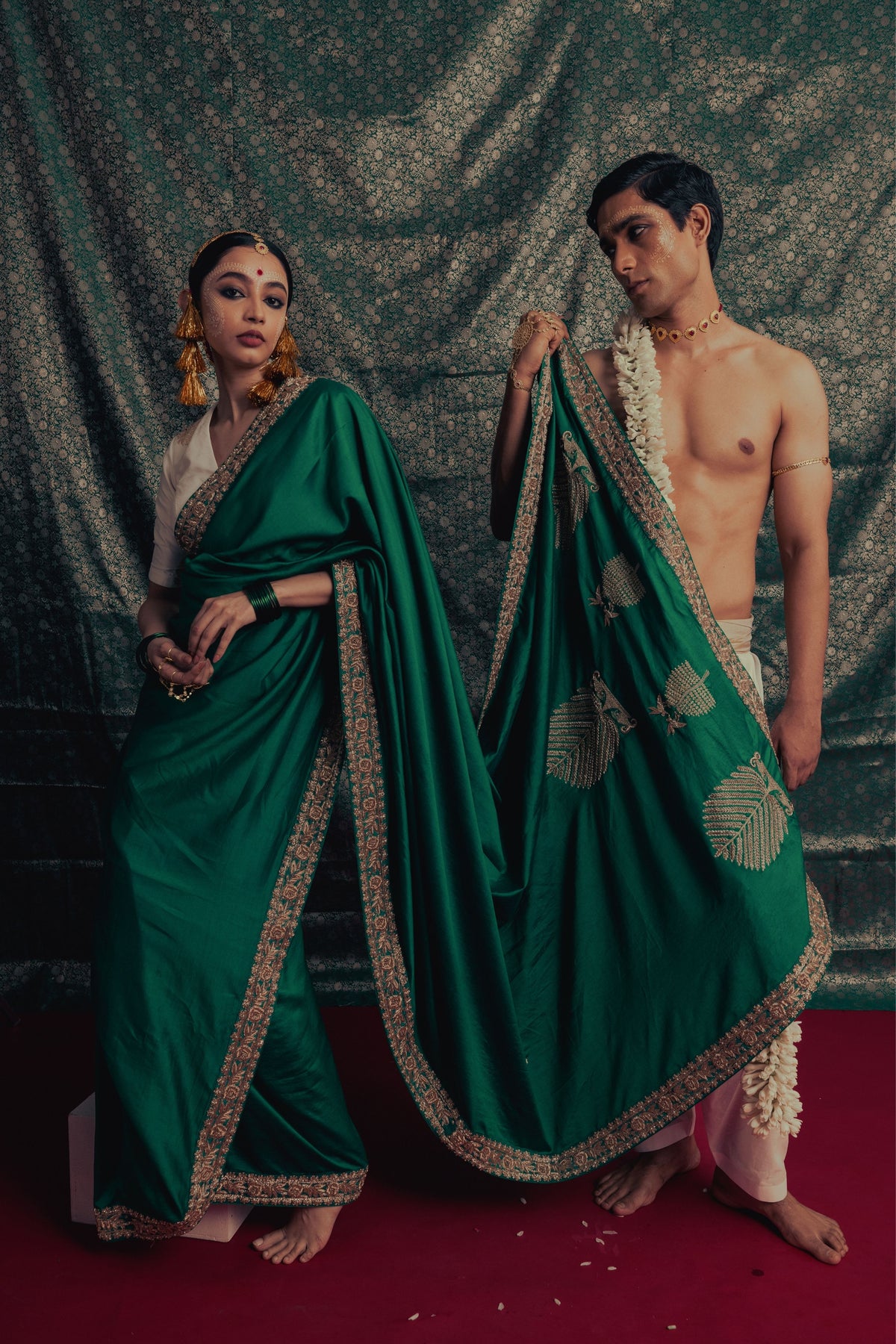 Mallika Saree and Blouse