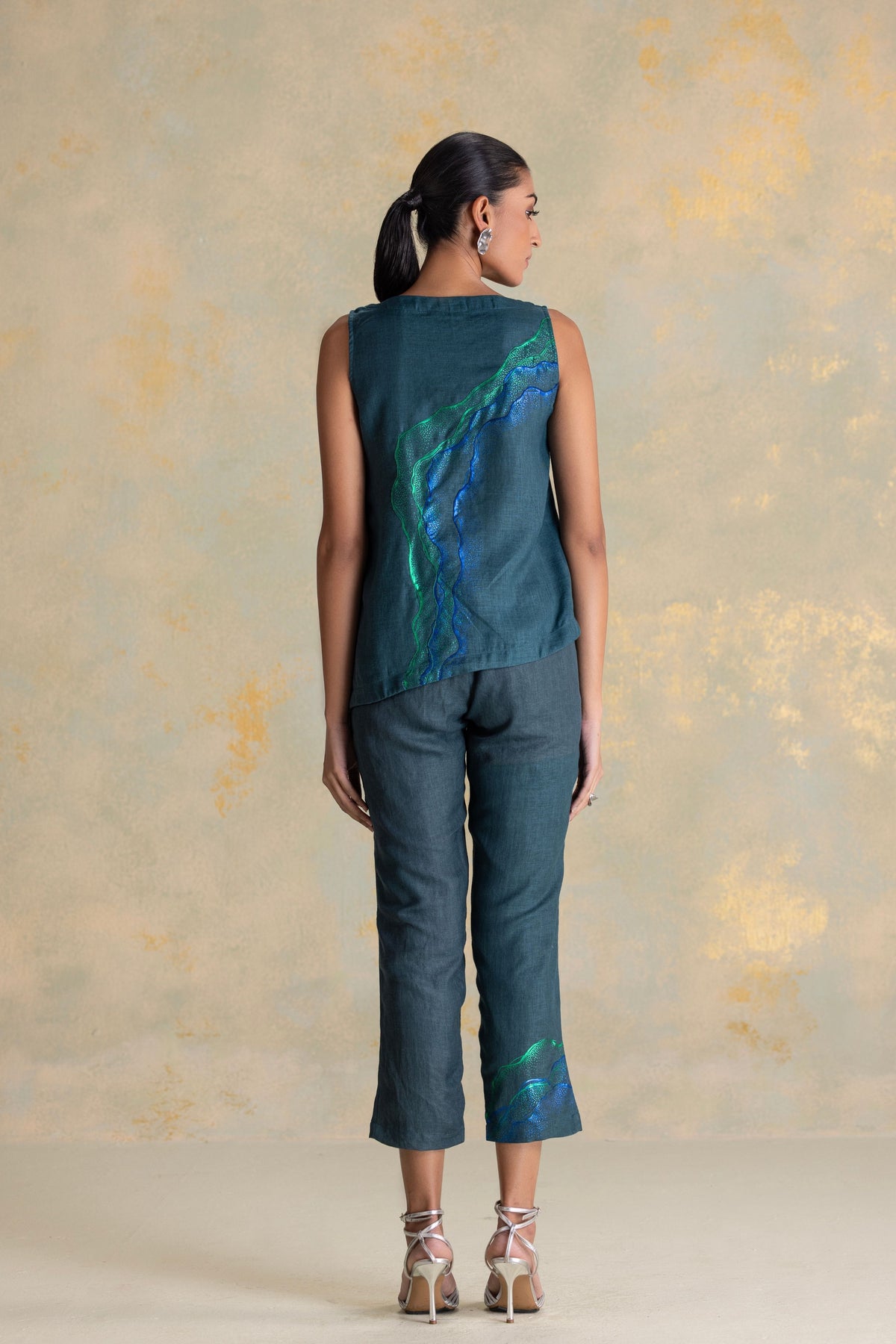 Peacock Veil Celine Top
