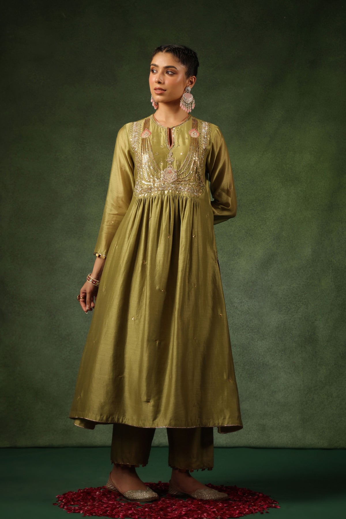 Pakeezah Jadau Kurta Set