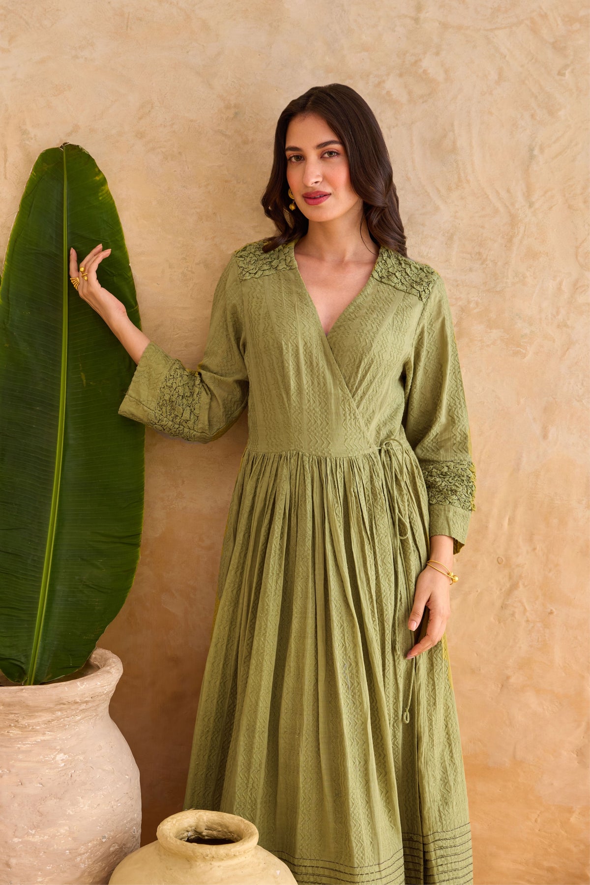 Olive Fern Dress