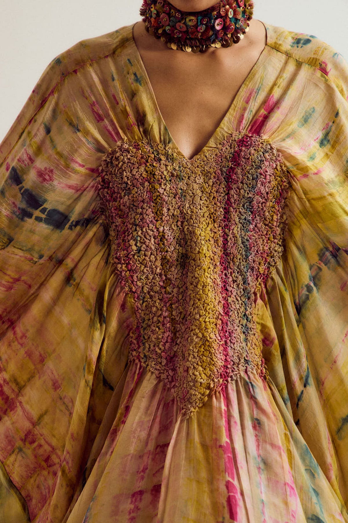 Gulmohar Kaftan Set