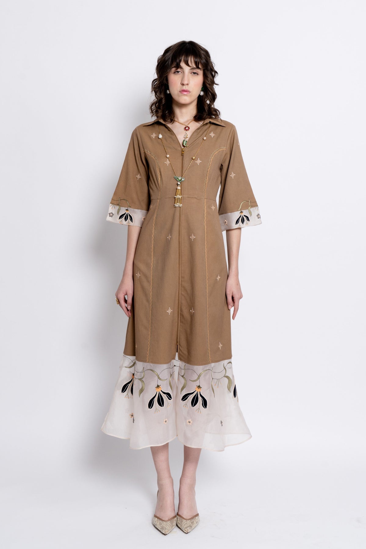 Laya Brown Dress