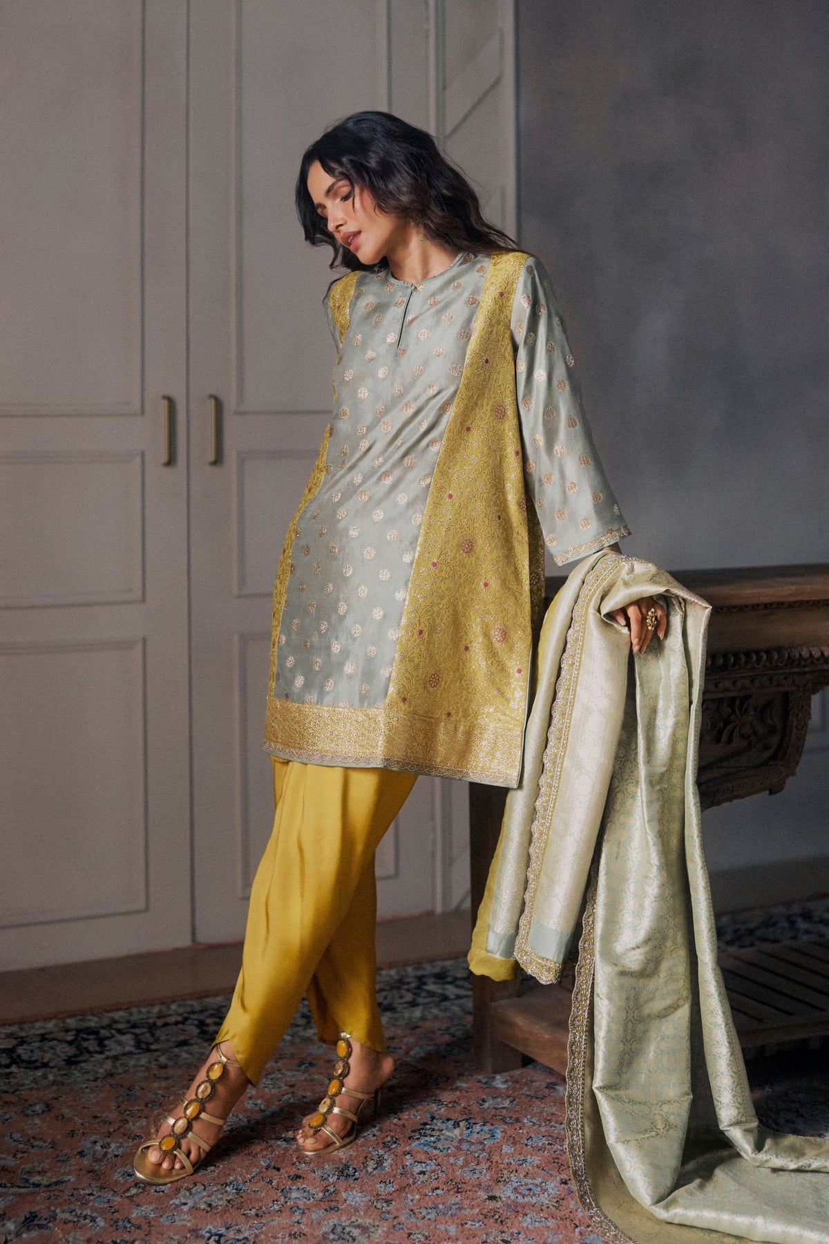 Banarasi Dhoti Set