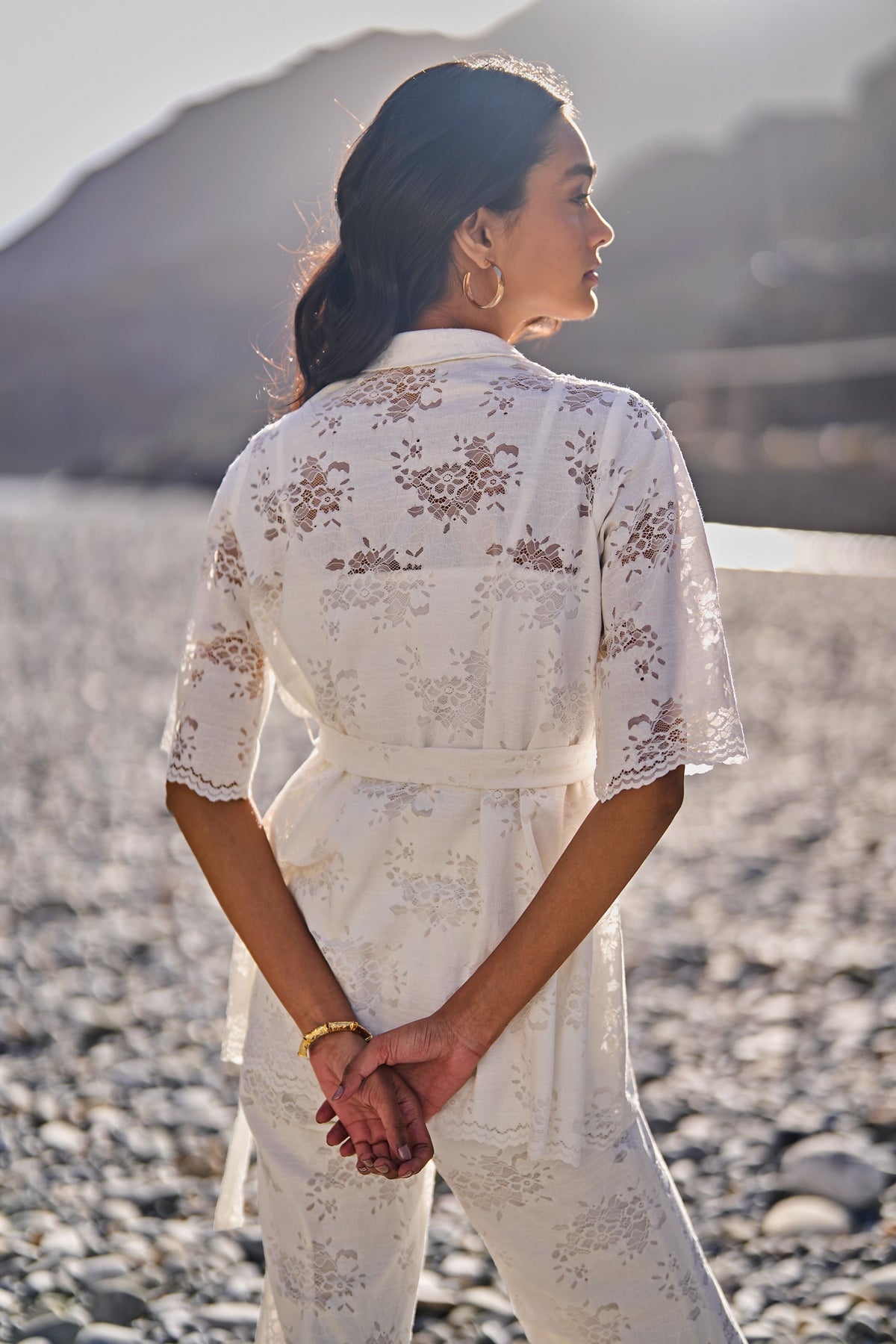 Scalloped Lace Set