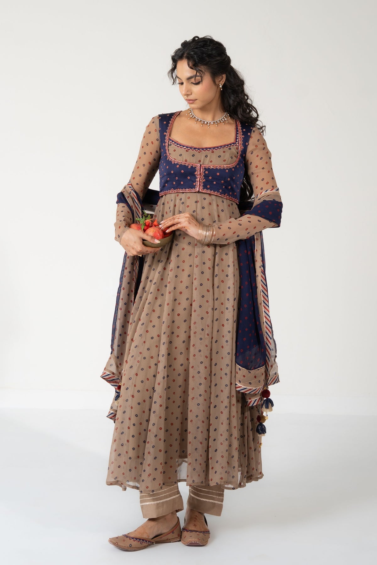 Veena Anarkali Set