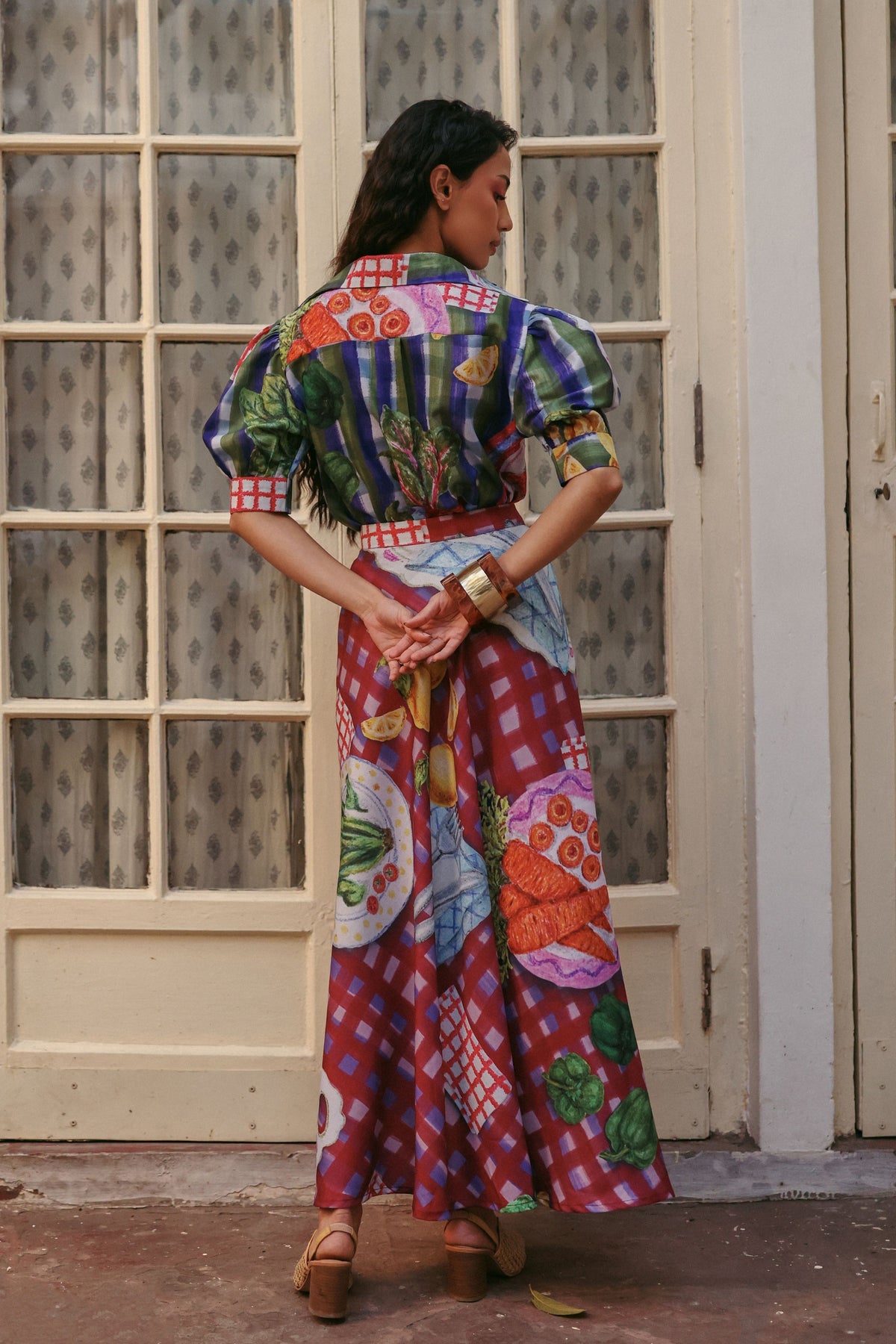 Retro Rani Skirt Set