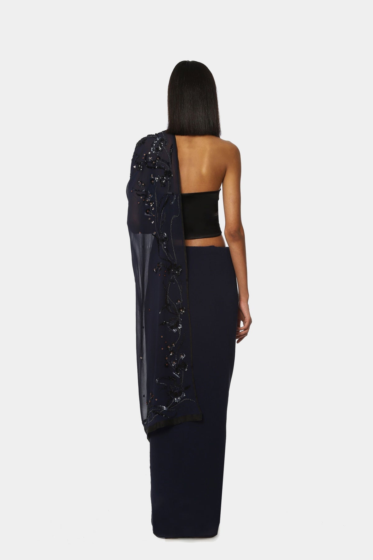 The Embroidered 9 Pm Saree