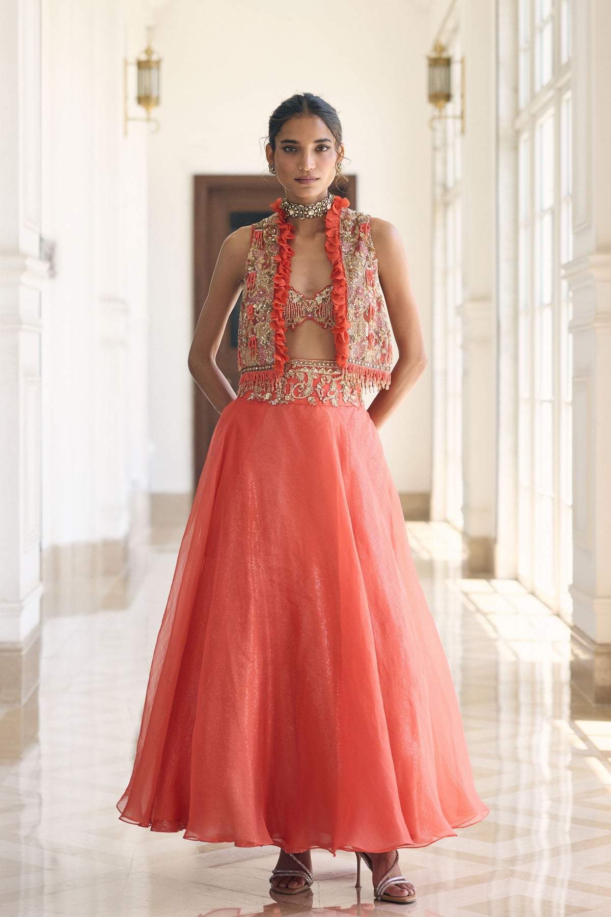Daffodil Lehenga Set