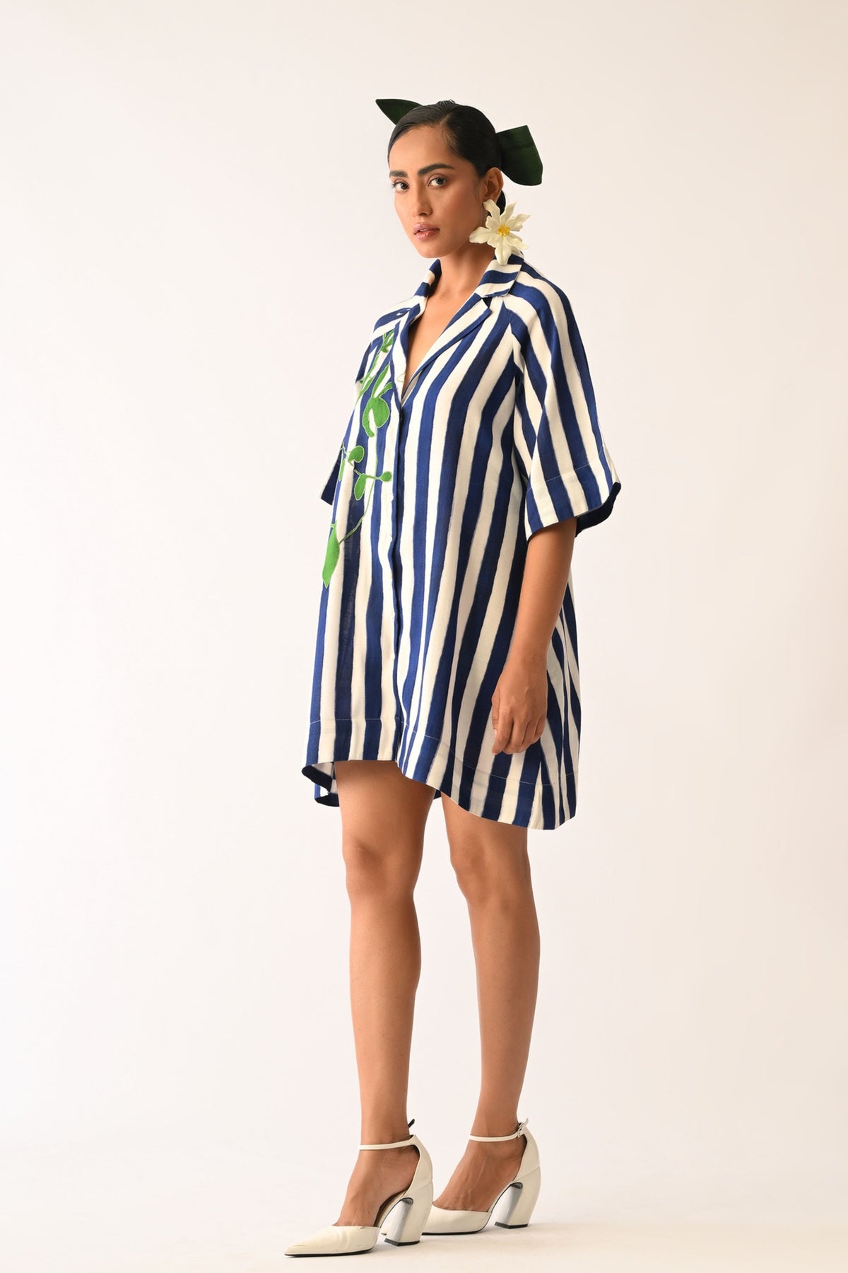 Revolt Aline Short Applique Dress