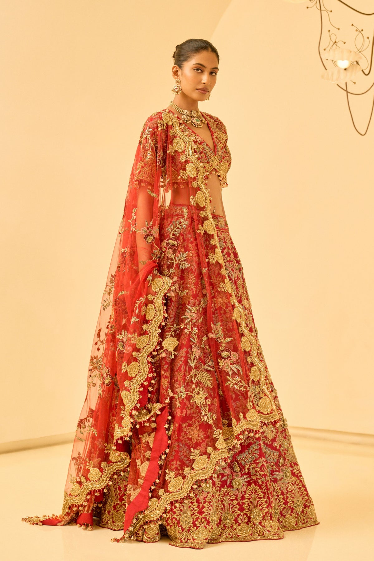 Zardozi Bridal Lehenga Set