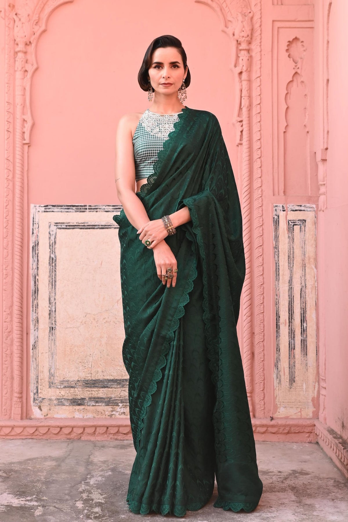 Haseena Tanchoi Handloom Saree