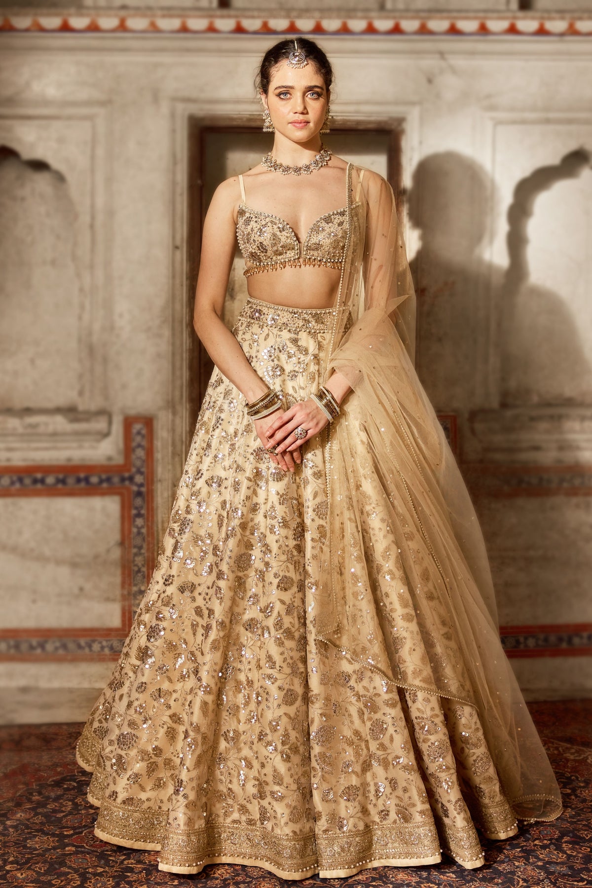 Gul Lehenga Set