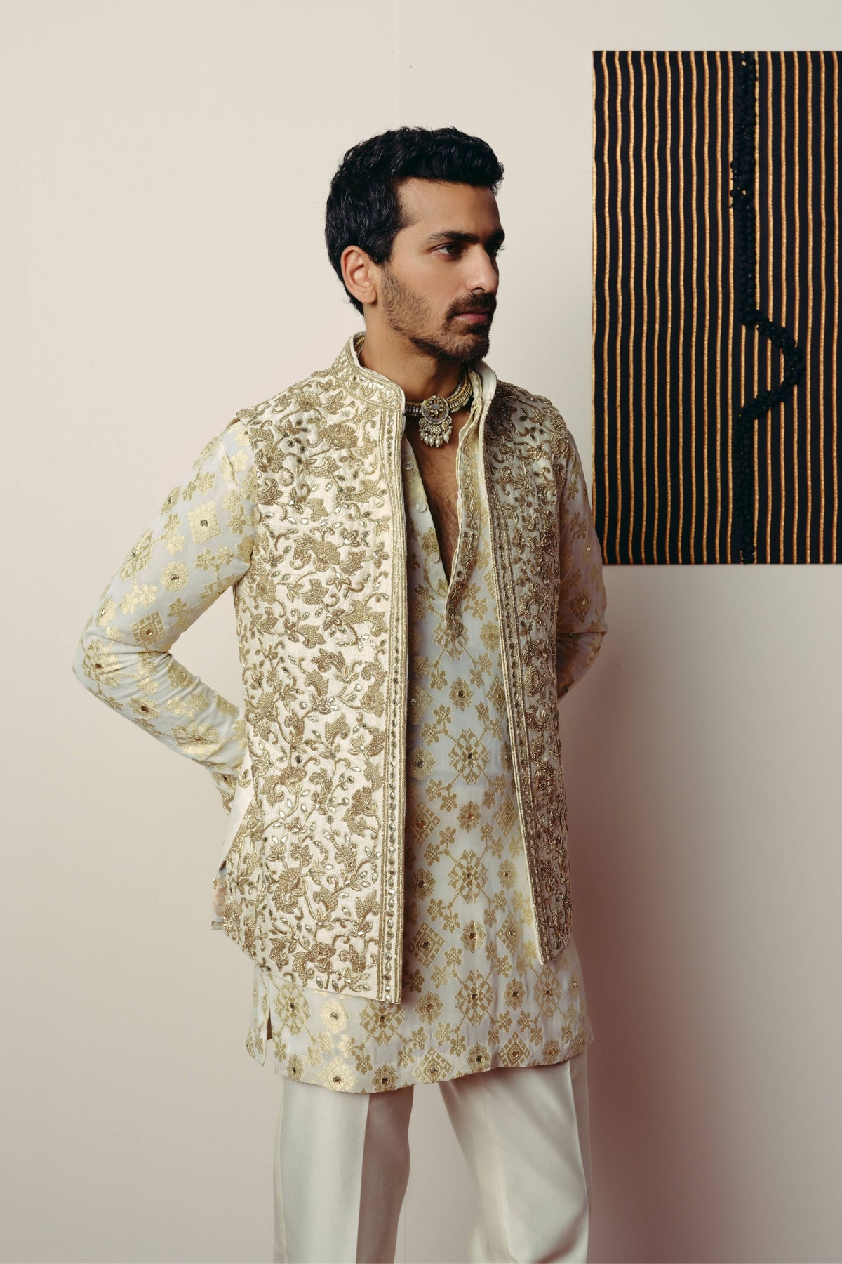 Saiyaara Nehru Jacket Set