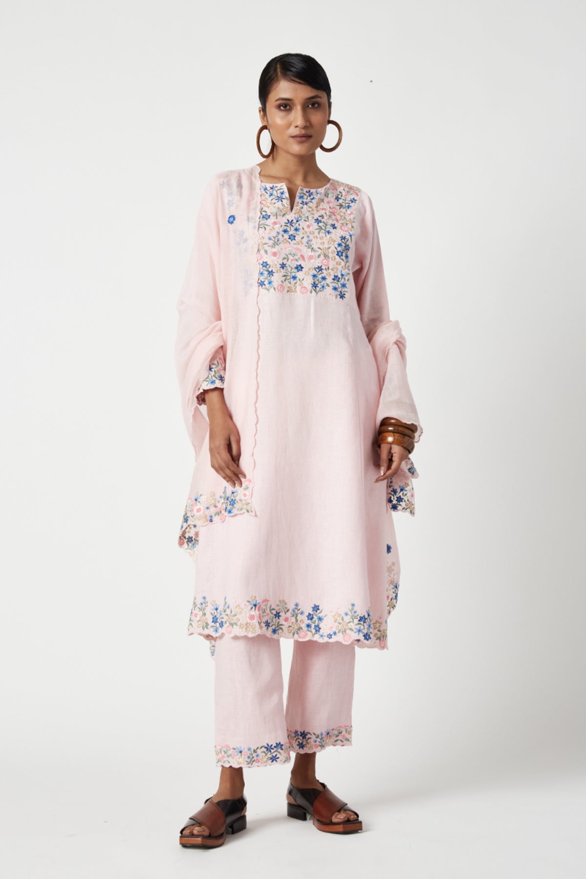 Sally Embroidered Kurta Set