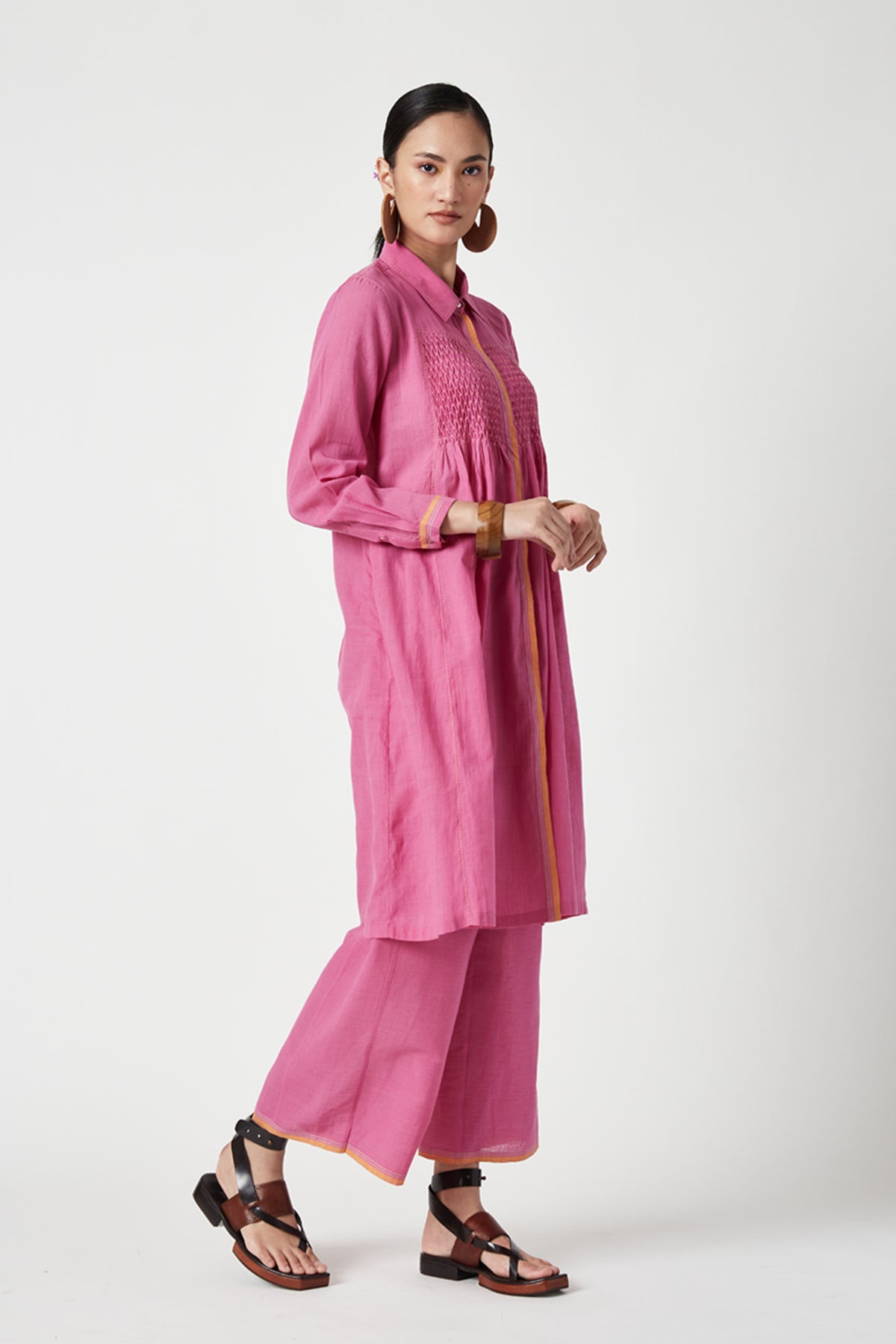 Dianthus Smocking Kurta Set