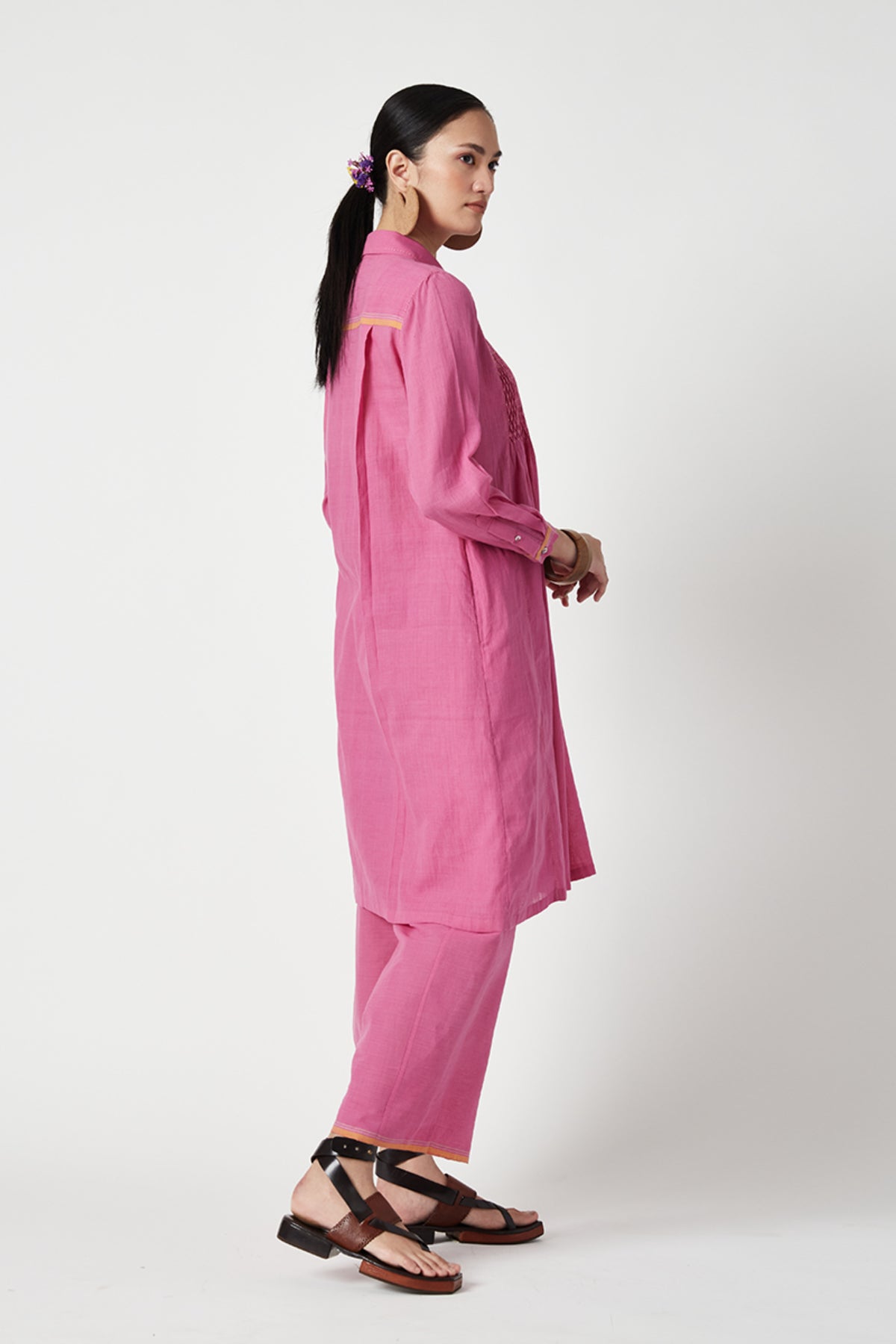 Dianthus Smocking Kurta Set