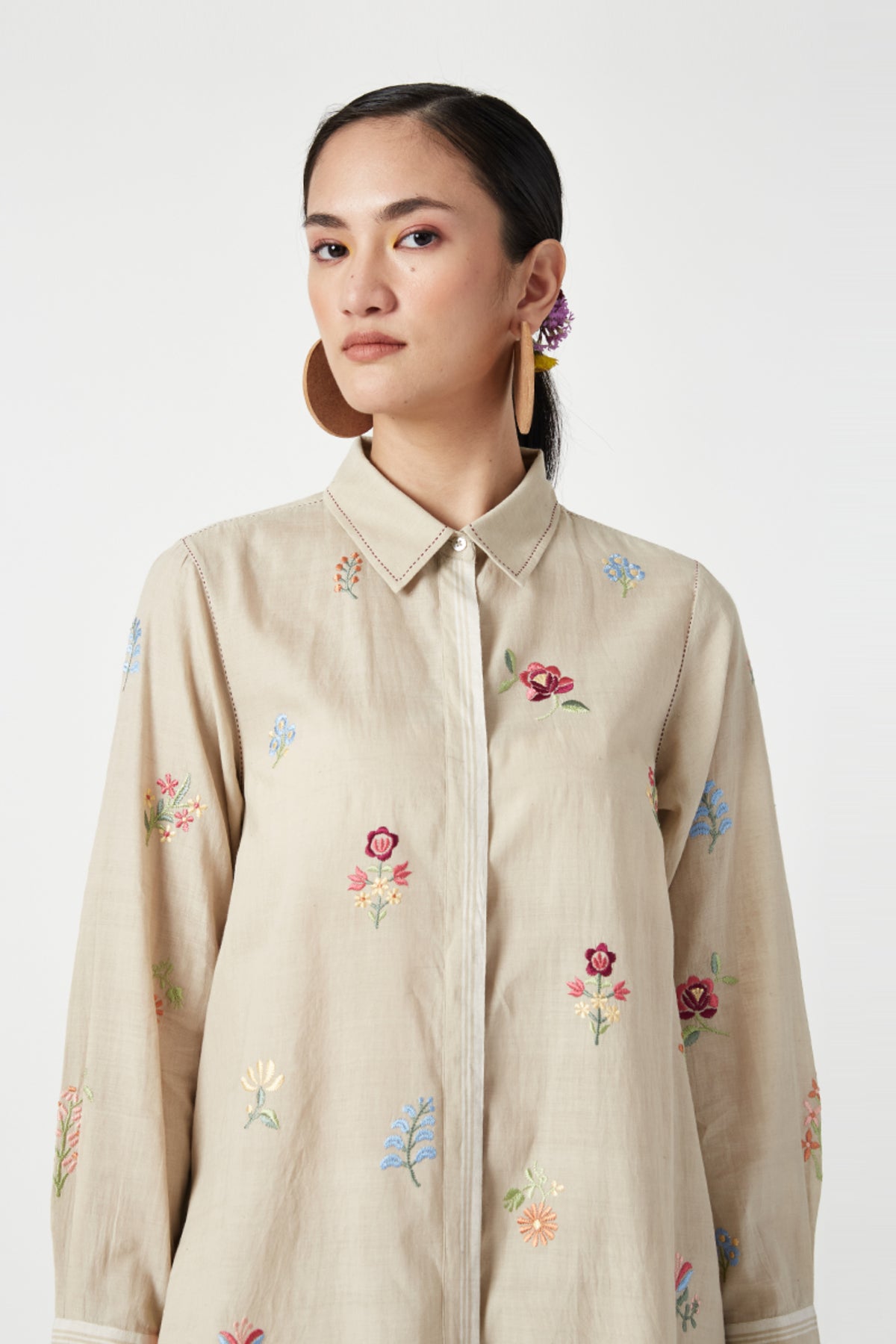 Monet Embroidered Kurta Set
