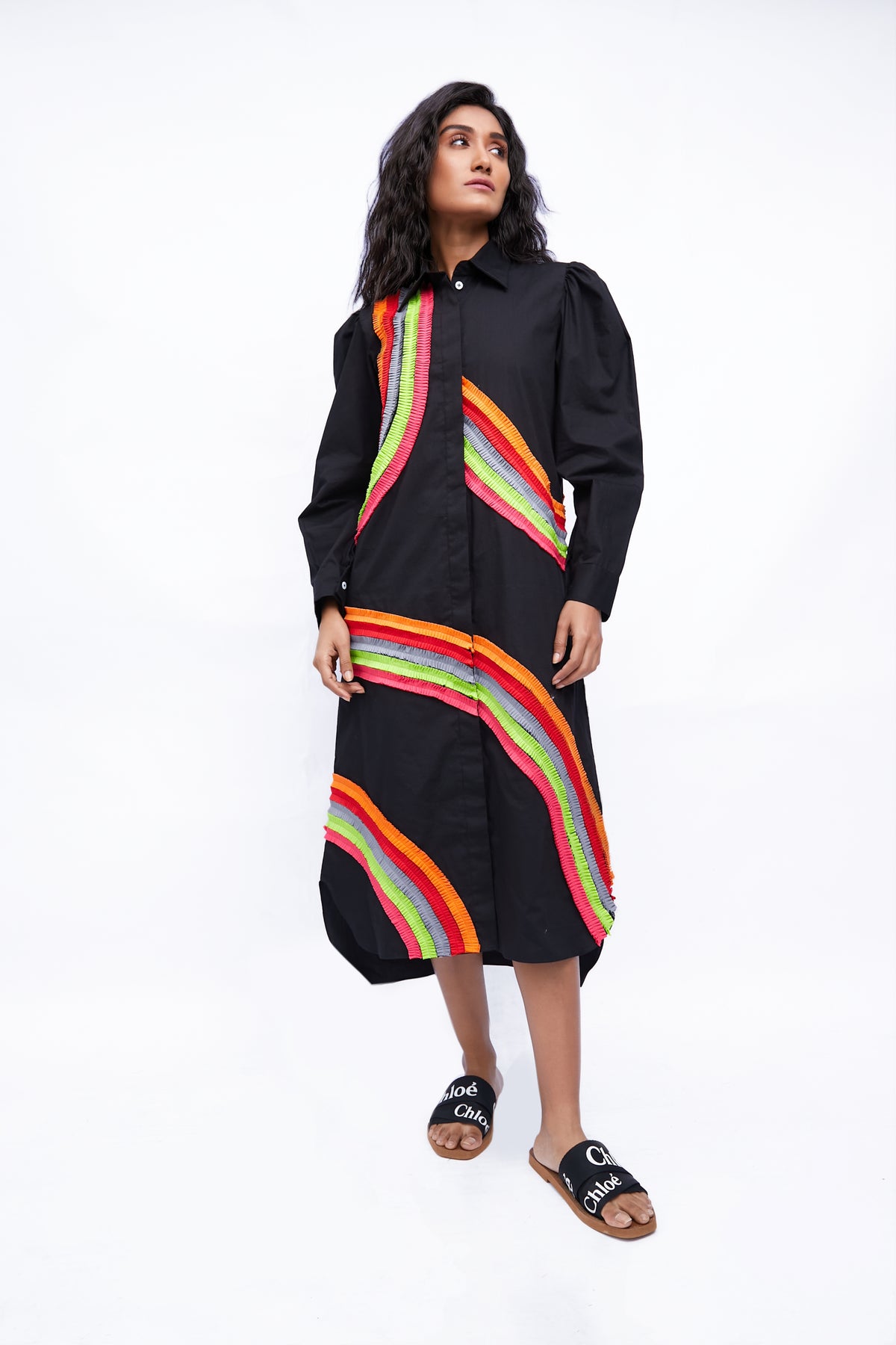 The Ivy Rainbow Long Dress