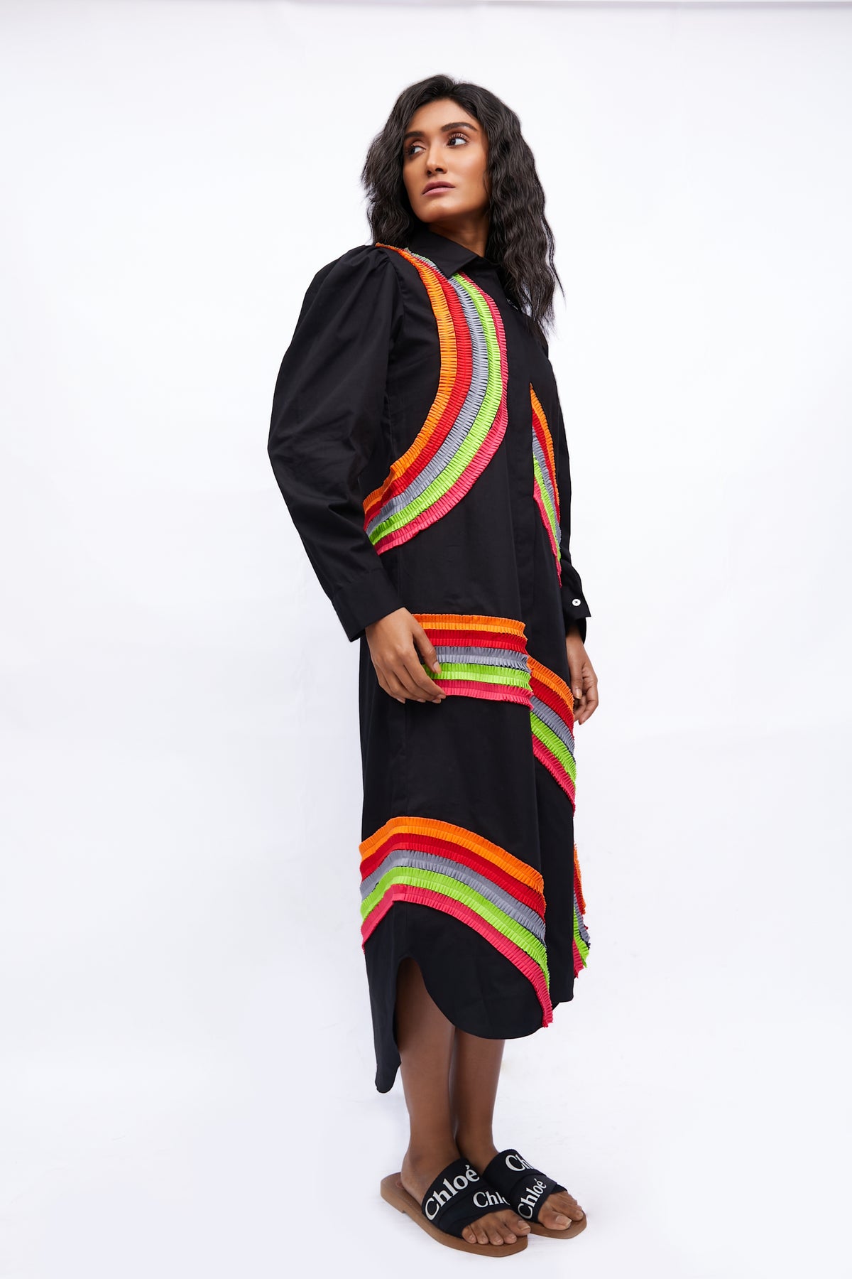 The Ivy Rainbow Long Dress