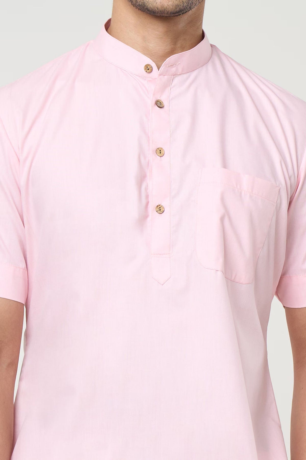 Pink Pastel Shirt Set