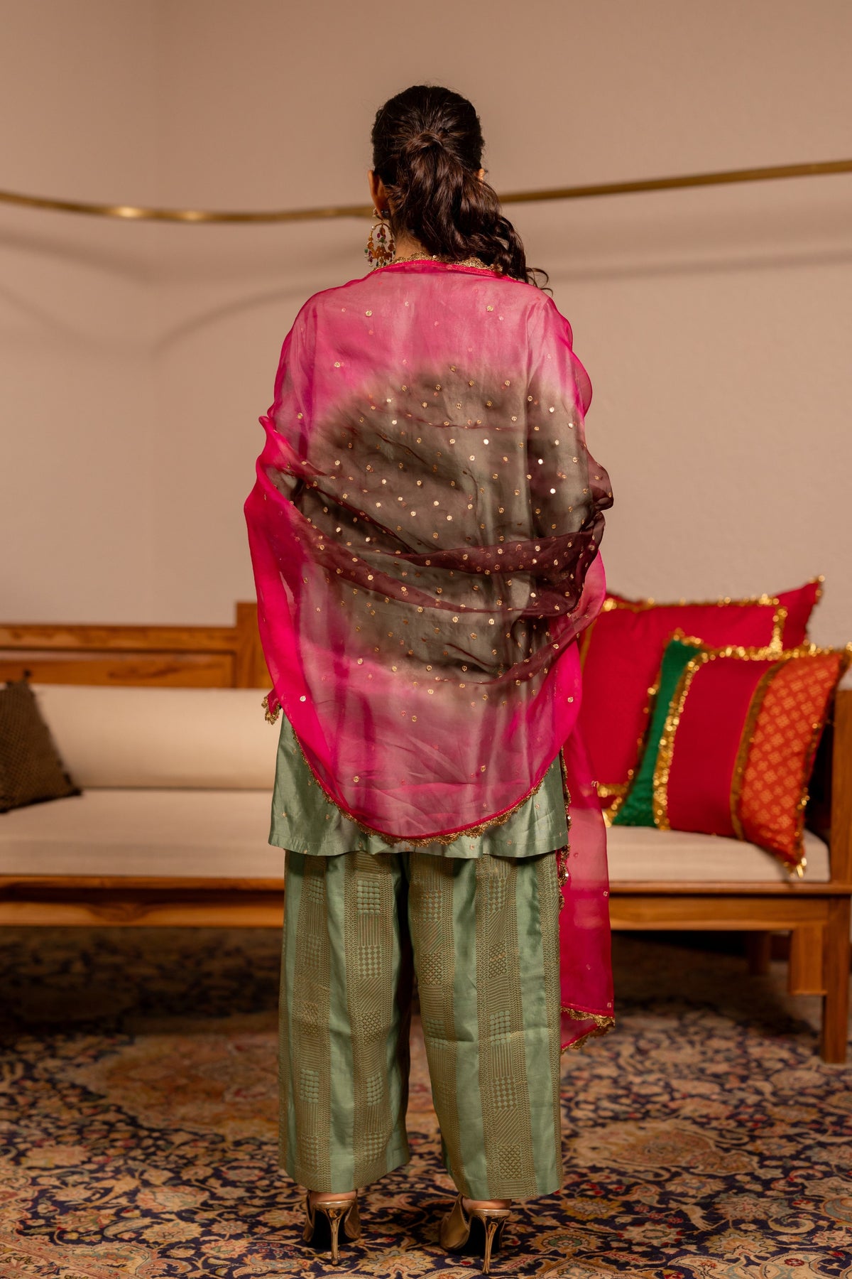 Tula Sage Kurta Set With Dupatta