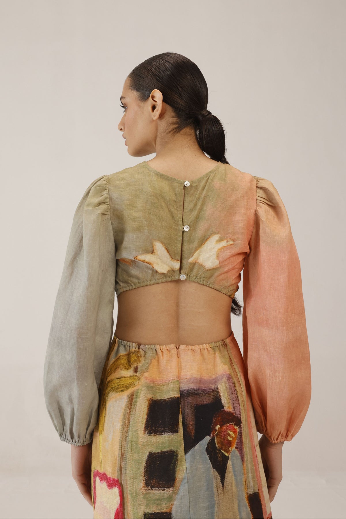 Voluminous Euro Long Dress