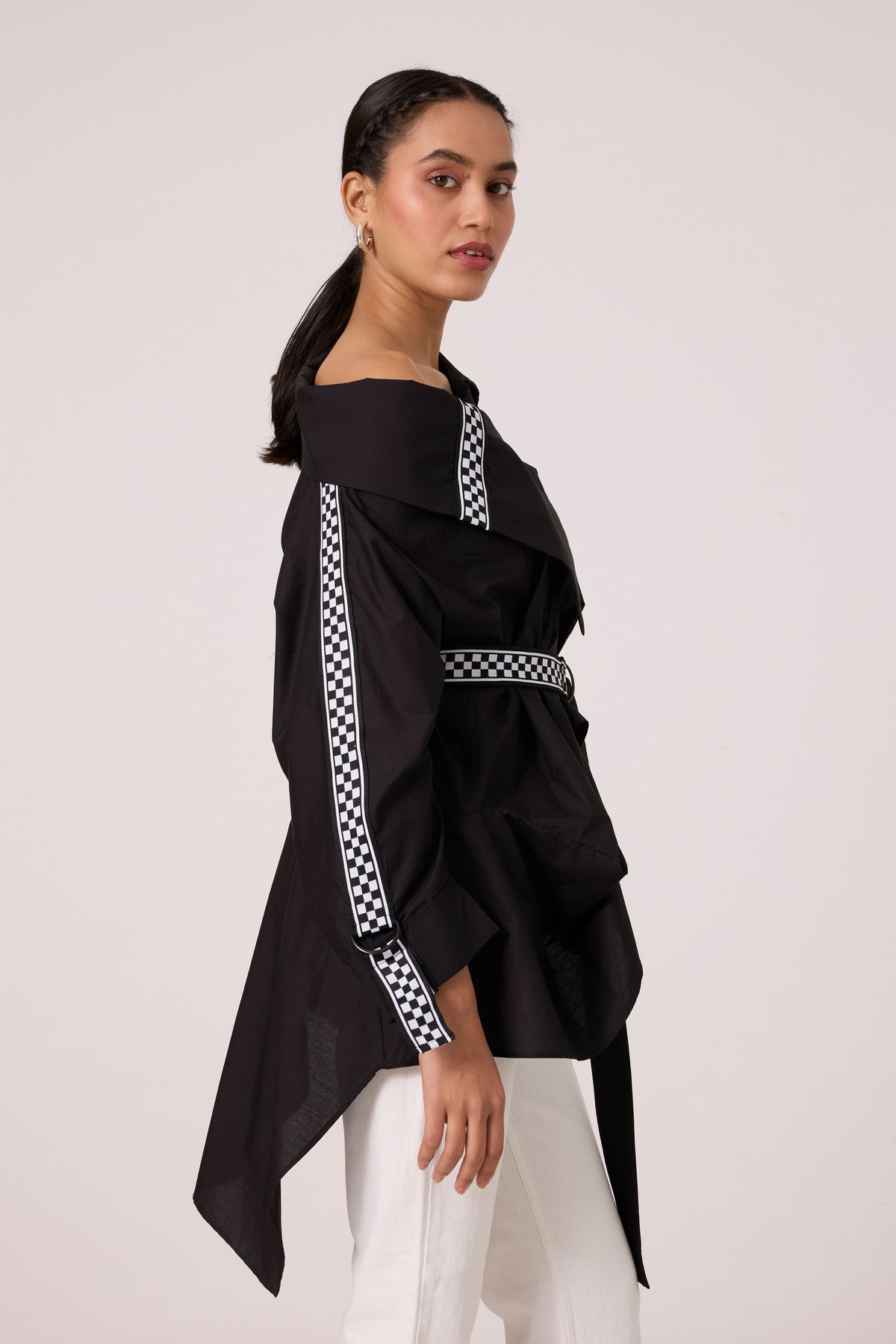 Ayaka Black Shirt