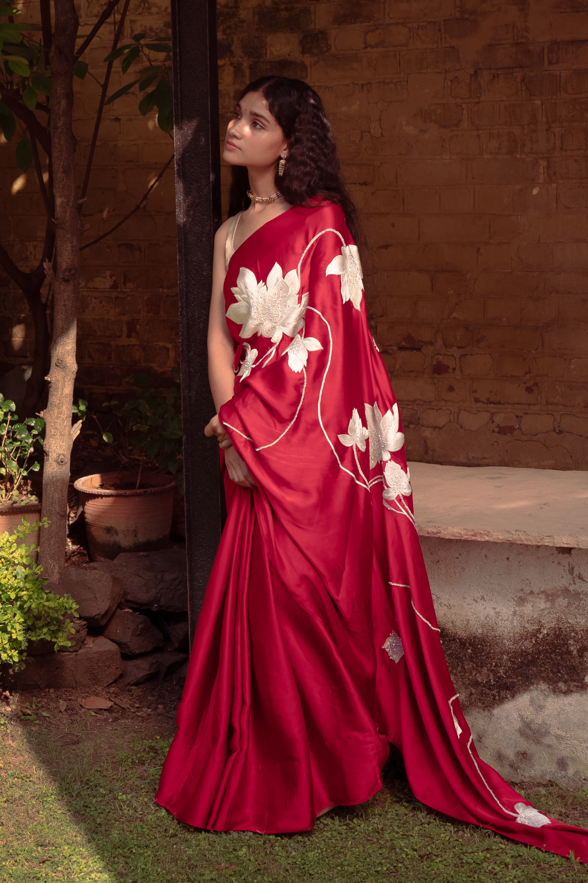Utpal  Silk Satin Saree