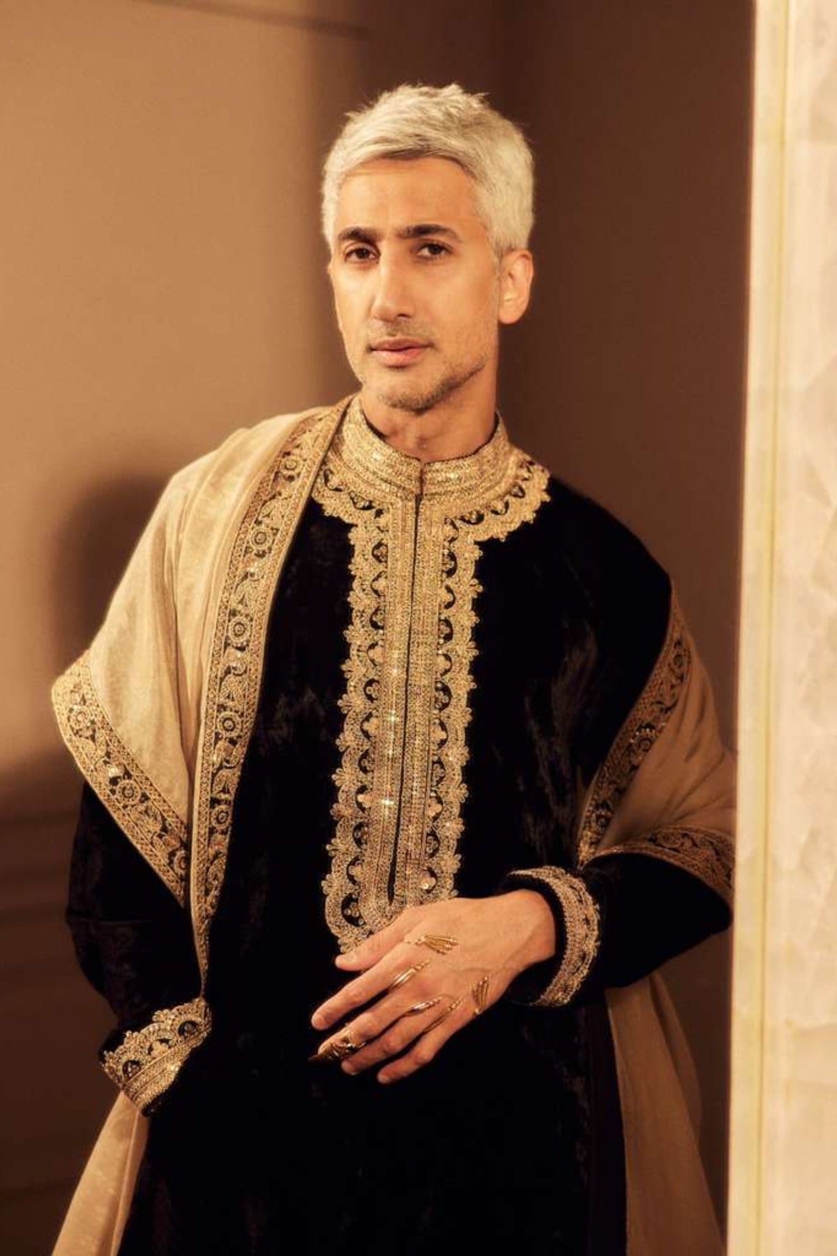 Tan France in Punit Balana