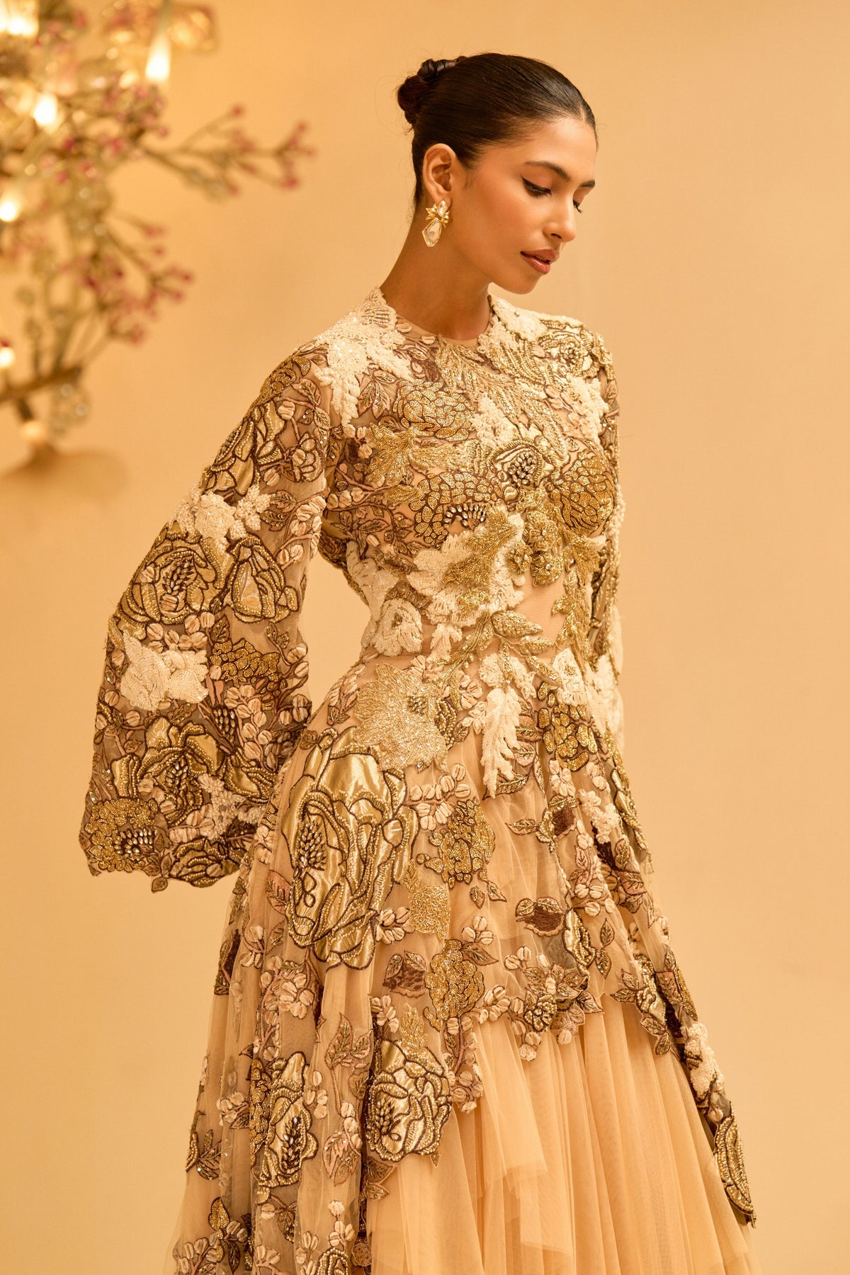 Gilded Skirt Set