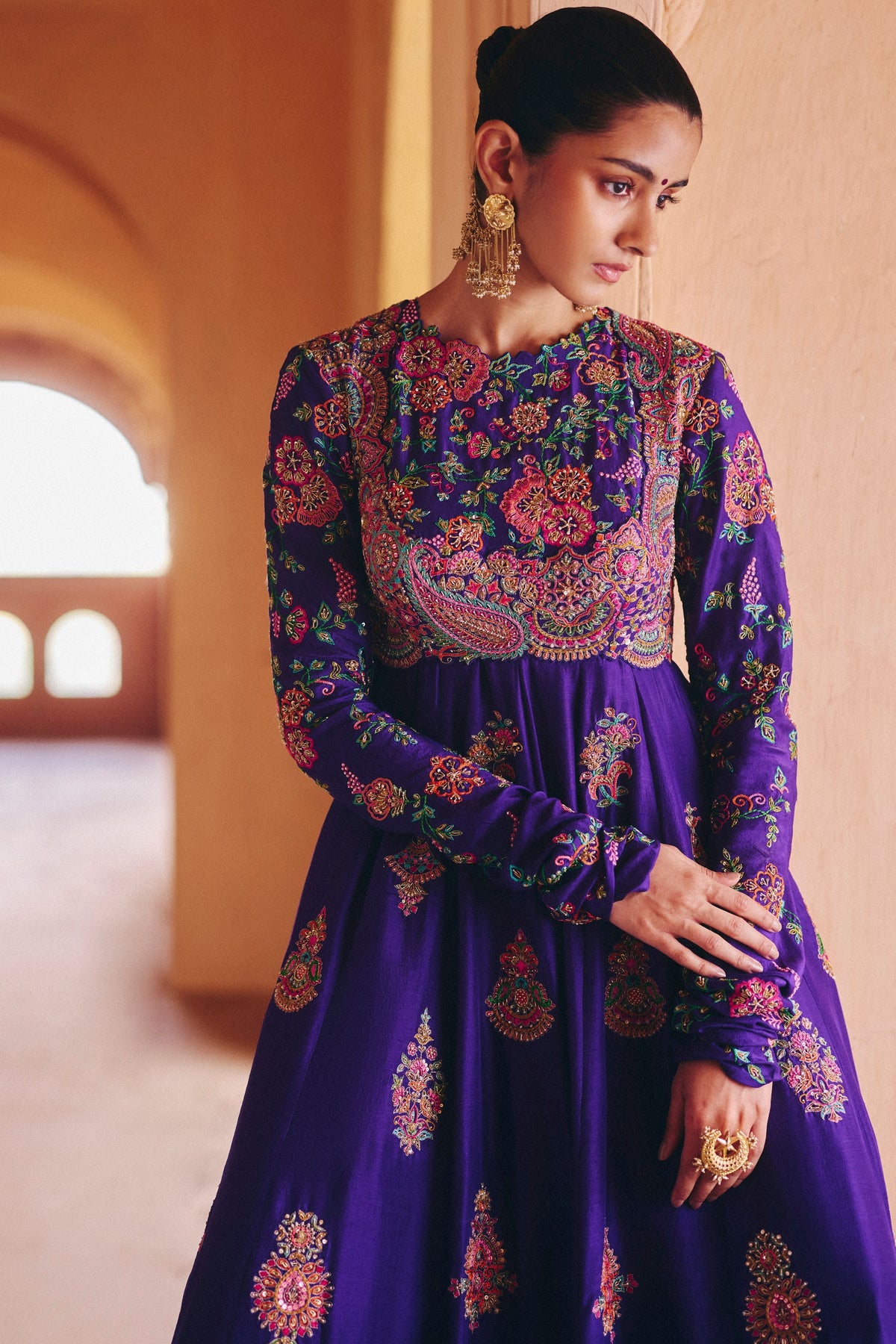 Rudraniya Anarkali Set