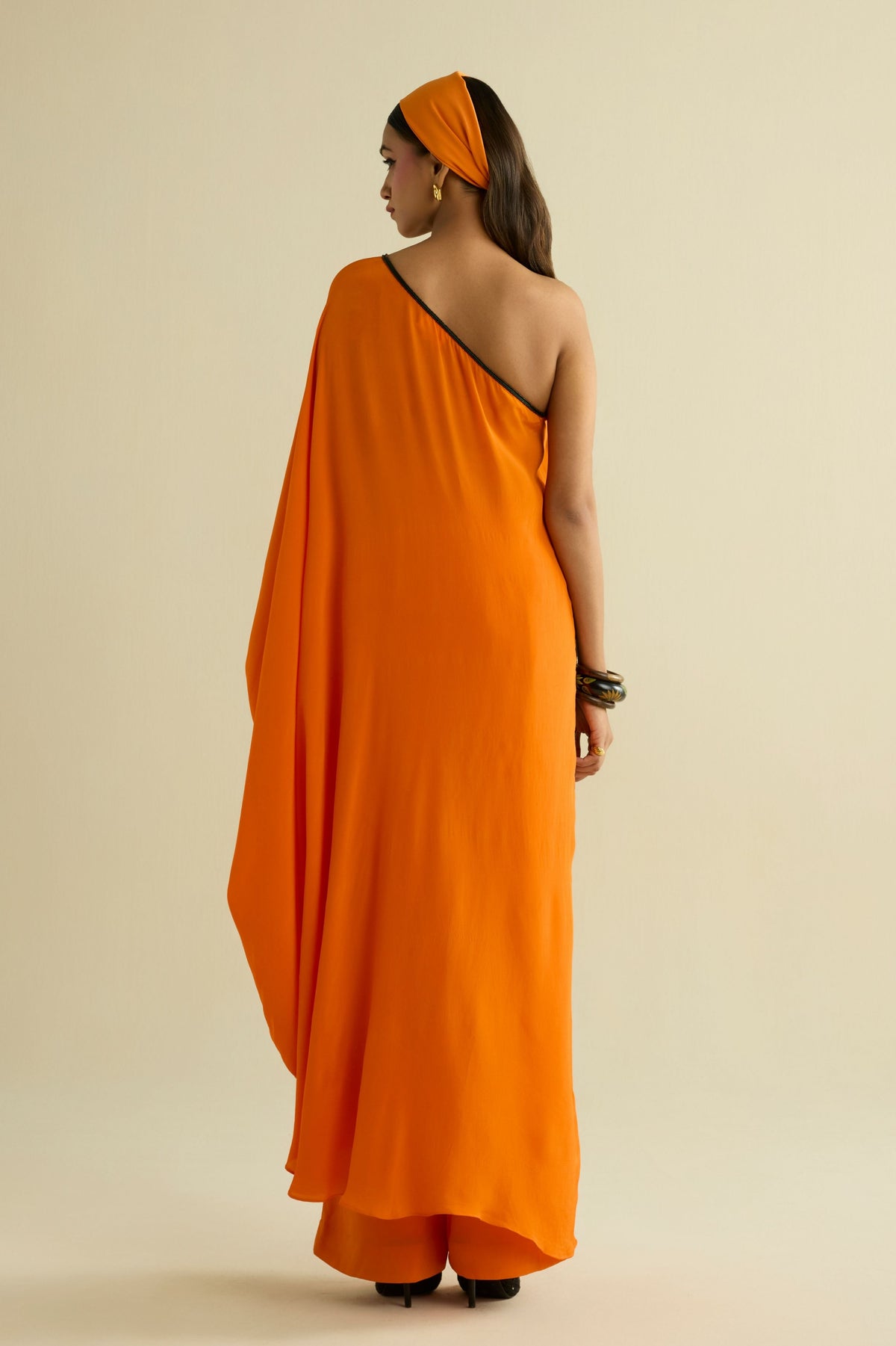 Orange Embroidered Co-ord