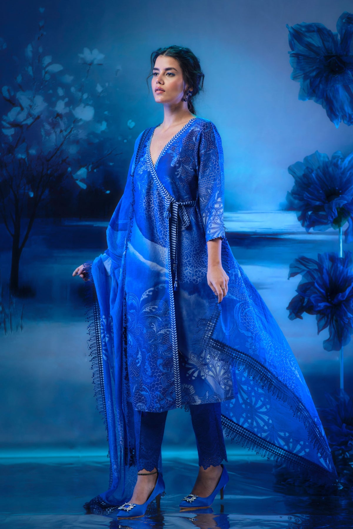 Indigo Bliss Kurta Set